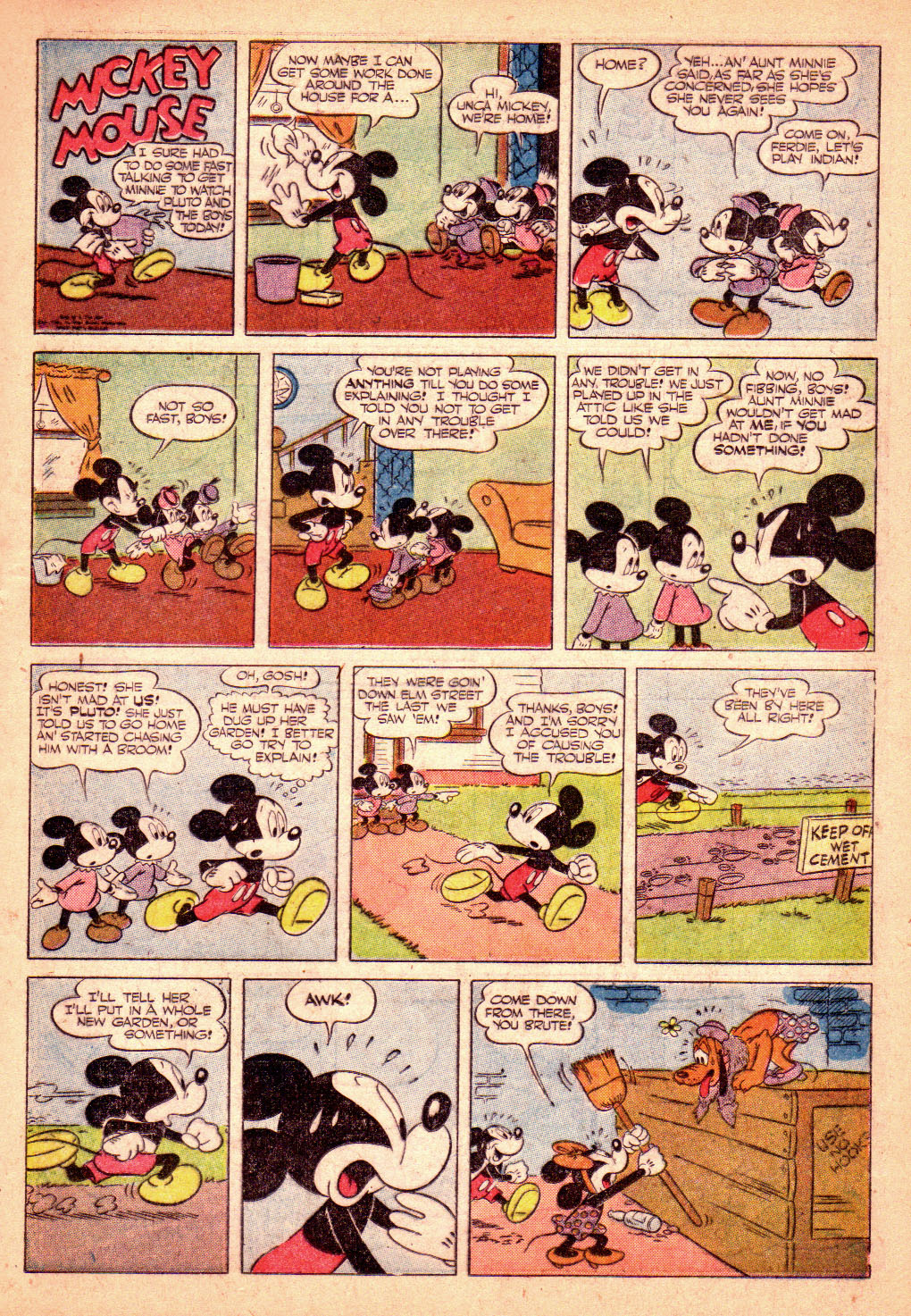 Read online Walt Disney's Comics and Stories comic -  Issue #81 - 31