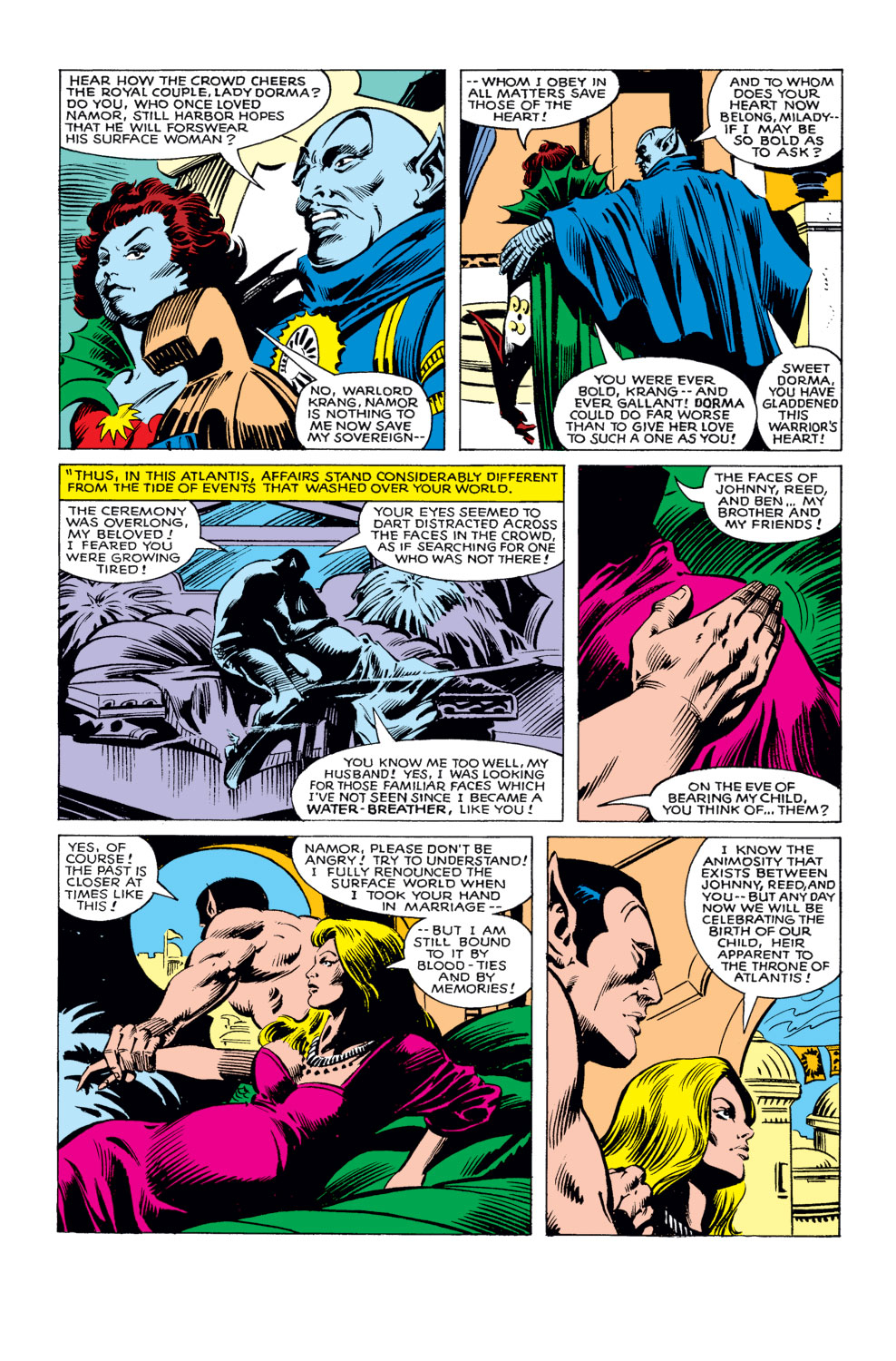 What If? (1977) issue 21 - Invisible Girl of the Fantastic Four married the Sub-Mariner - Page 10