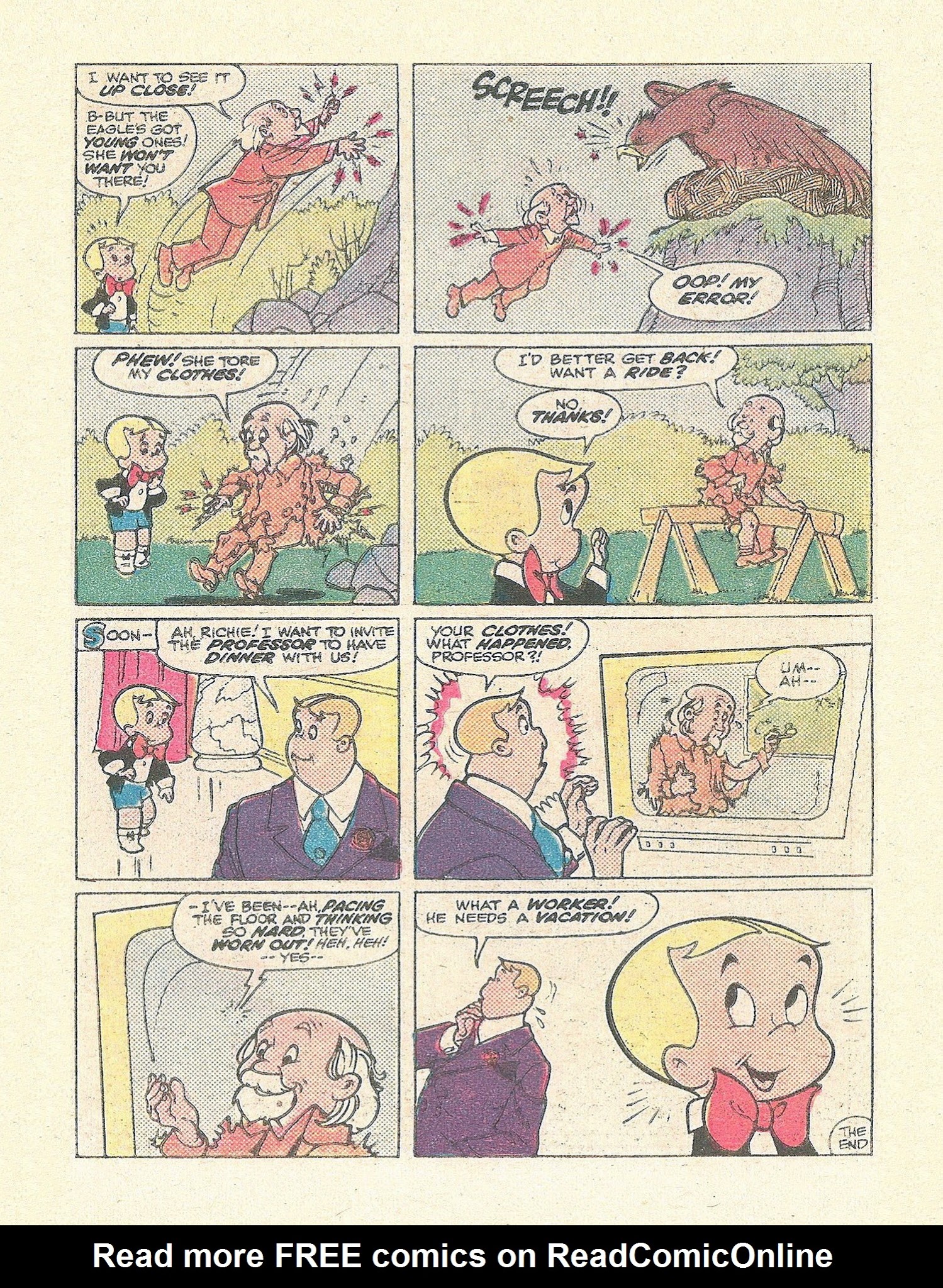 Read online Richie Rich Digest Stories comic -  Issue #13 - 87