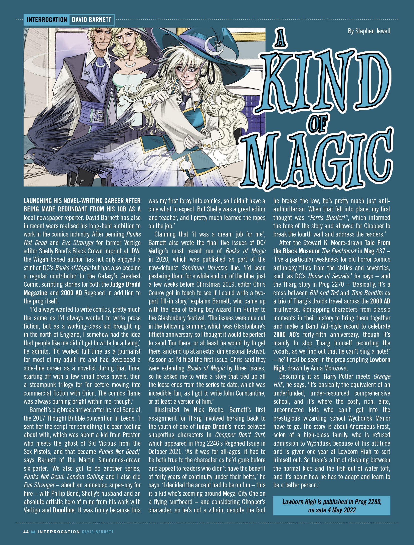 Read online Judge Dredd Megazine (Vol. 5) comic -  Issue #442 - 44