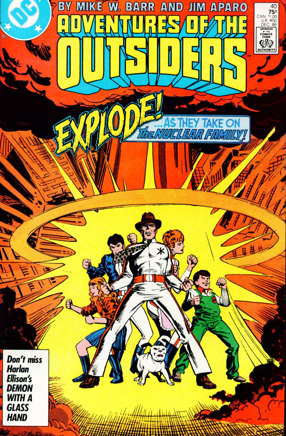 Read online Adventures of the Outsiders comic -  Issue #40 - 1