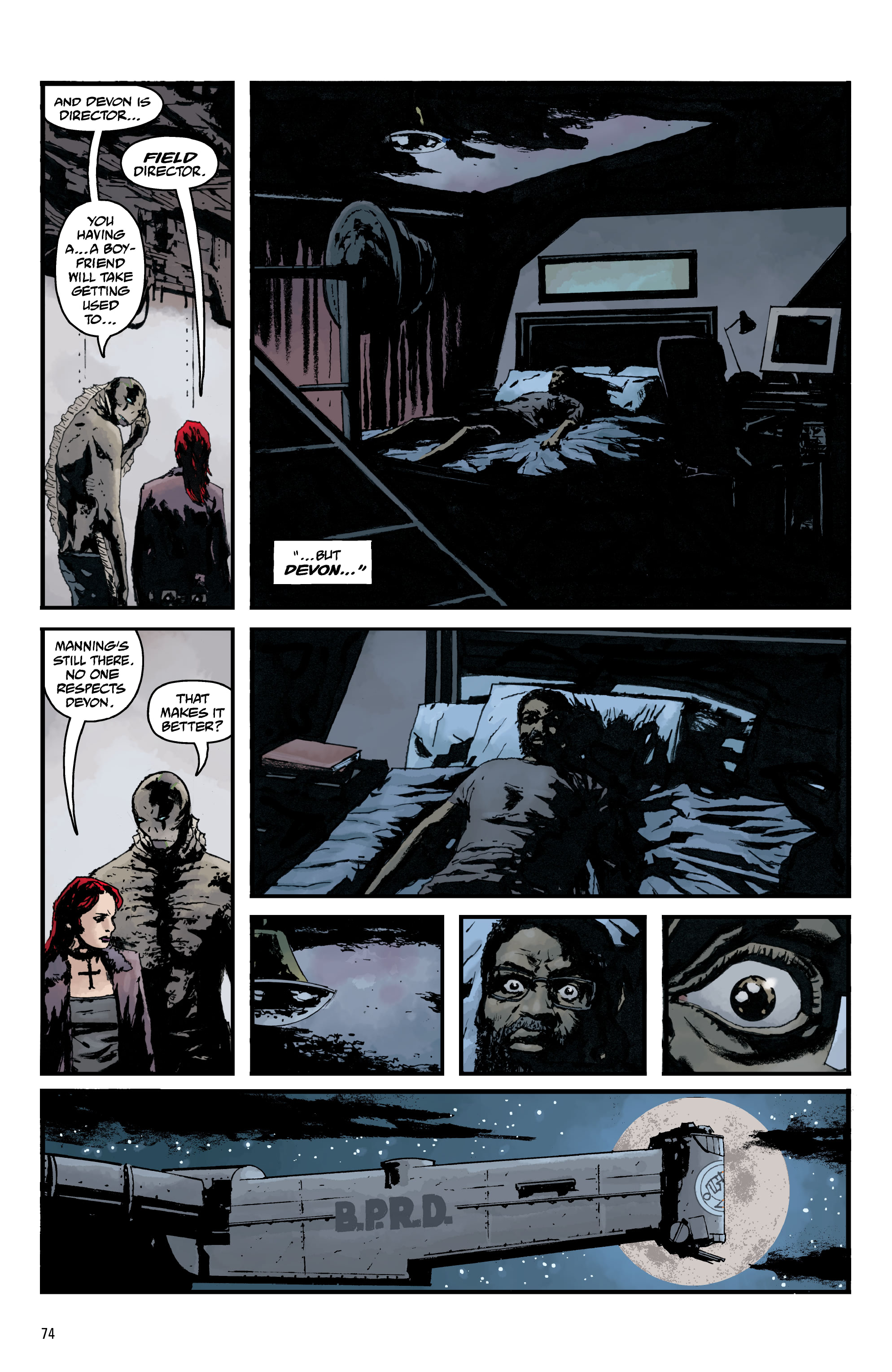 Read online B.P.R.D. The Devil You Know comic -  Issue # _Omnibus (Part 1) - 74