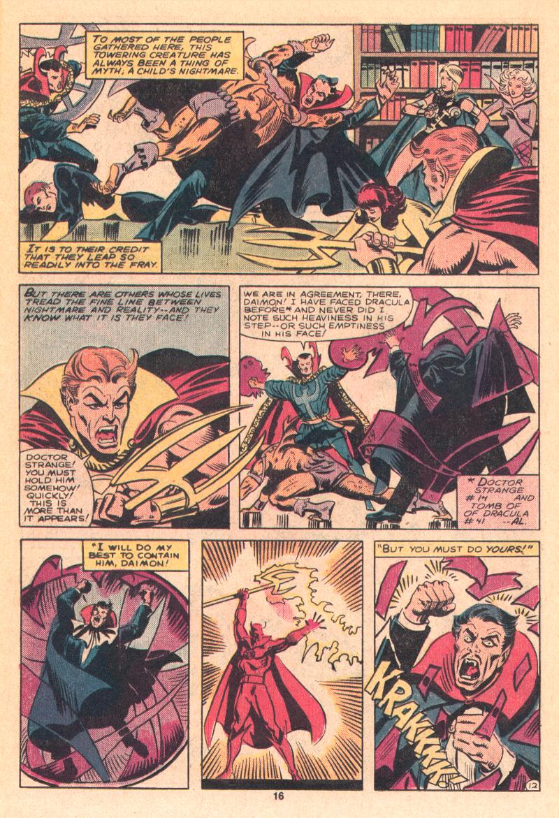 Read online The Defenders (1972) comic -  Issue #95 - 13