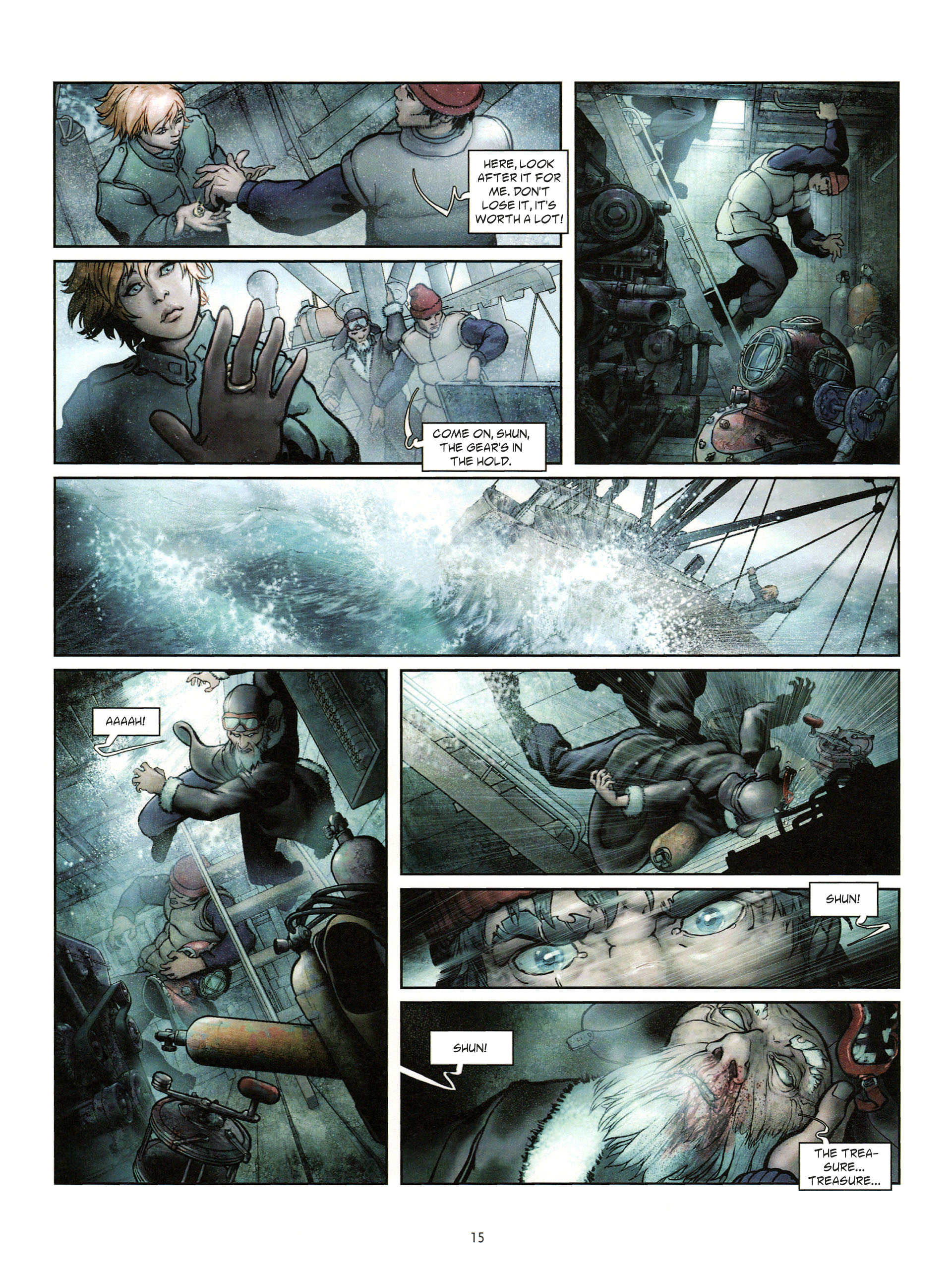 Read online Yiya comic -  Issue #1 - 16