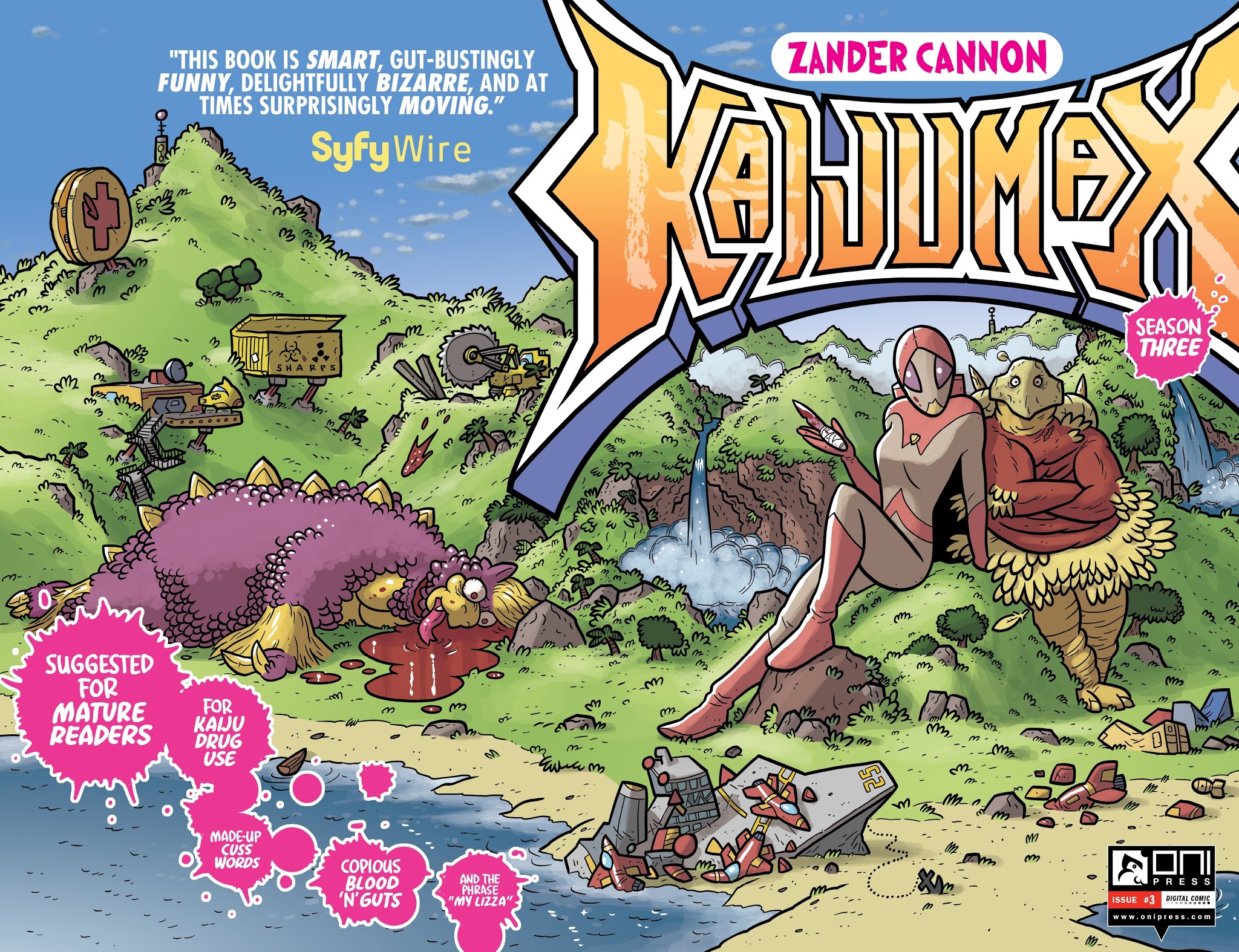 Read online Kaijumax: Season Three comic -  Issue #3 - 1