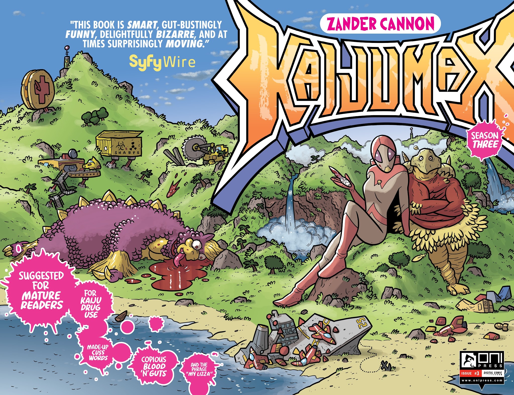 Read online Kaijumax: Season Three comic -  Issue #3 - 1