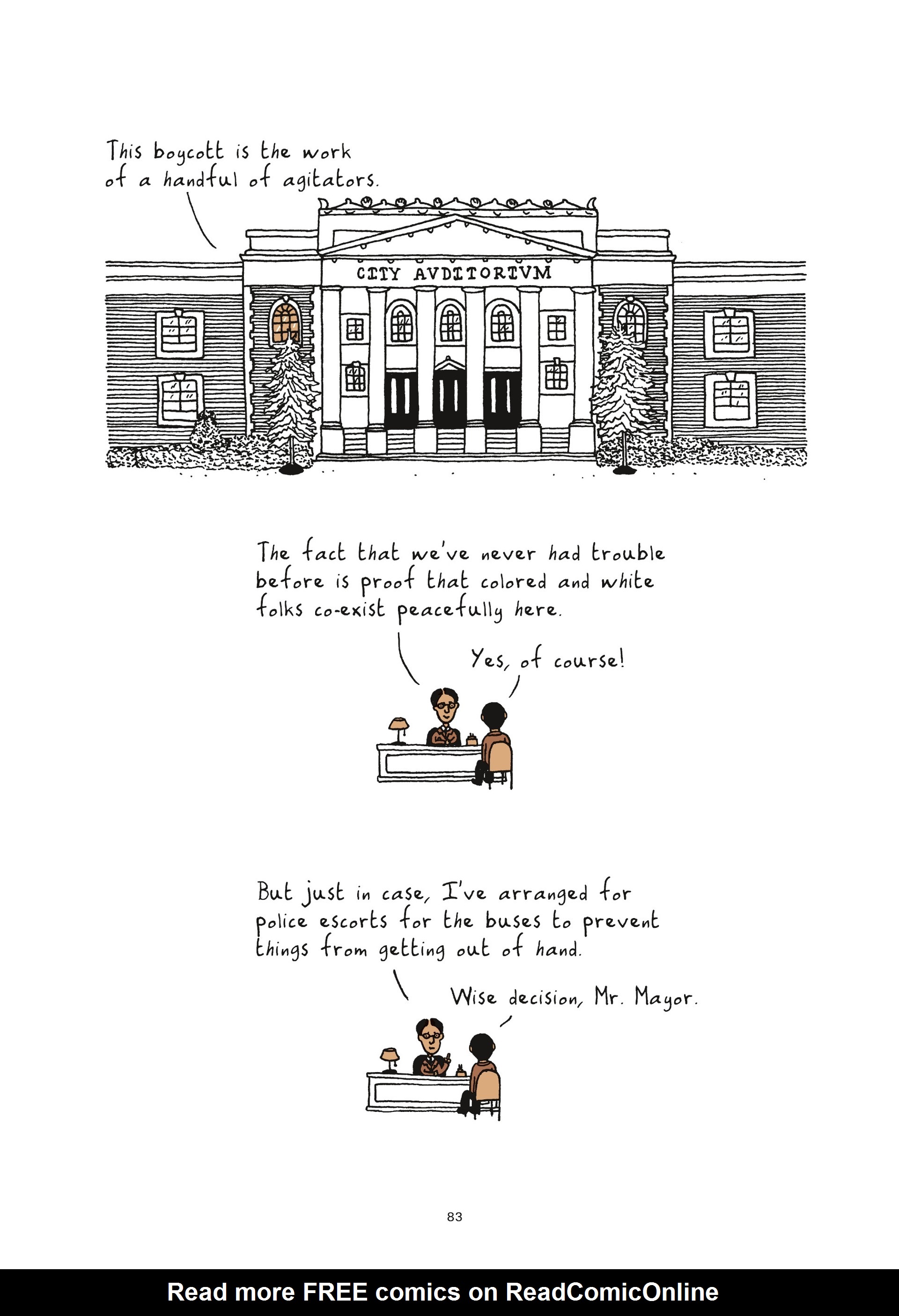 Read online Colored: The Unsung Life of Claudette Colvin comic -  Issue # TPB - 81