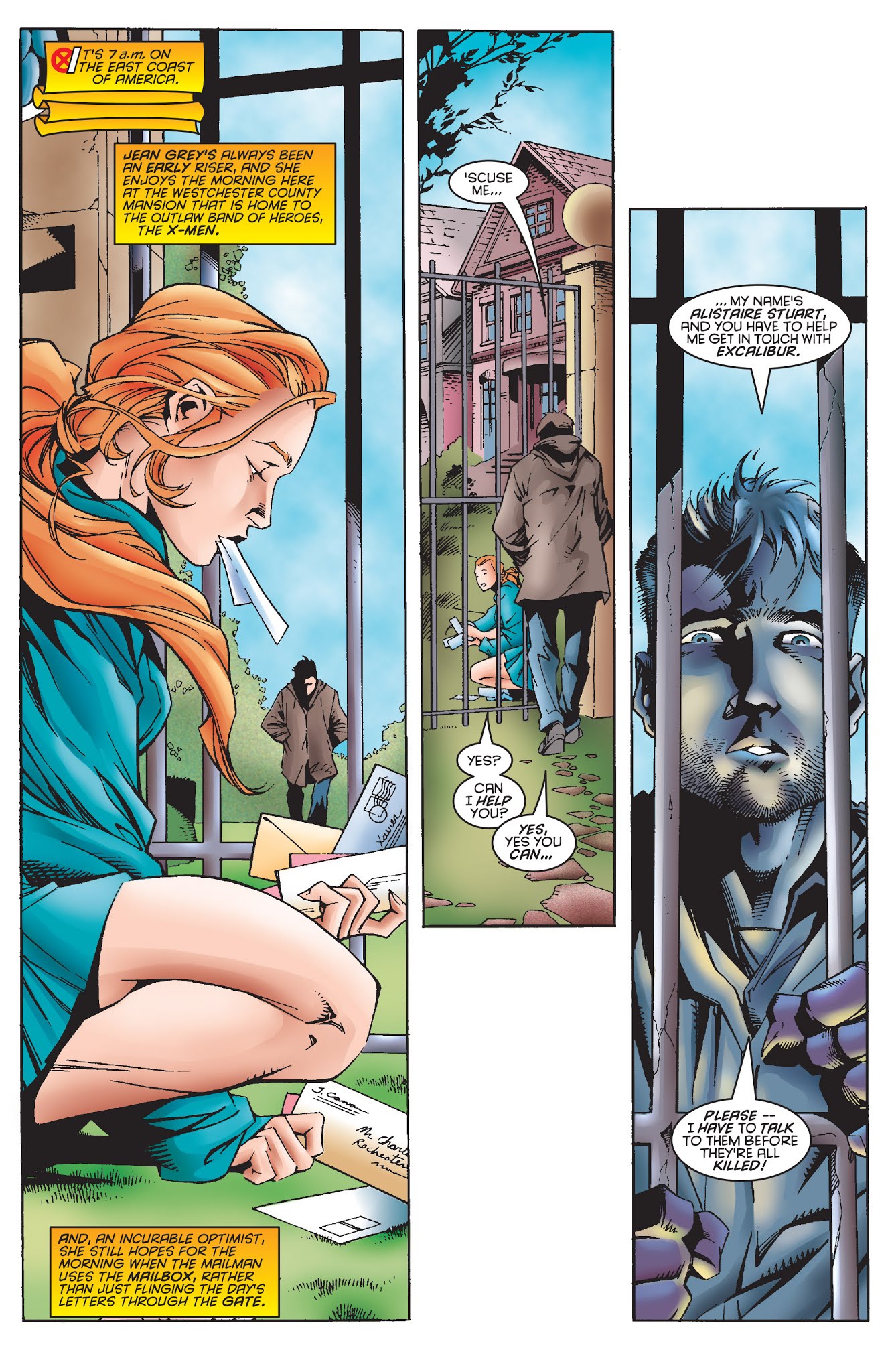 Read online Excalibur Visionaries: Warren Ellis comic -  Issue # TPB 3 (Part 1) - 6