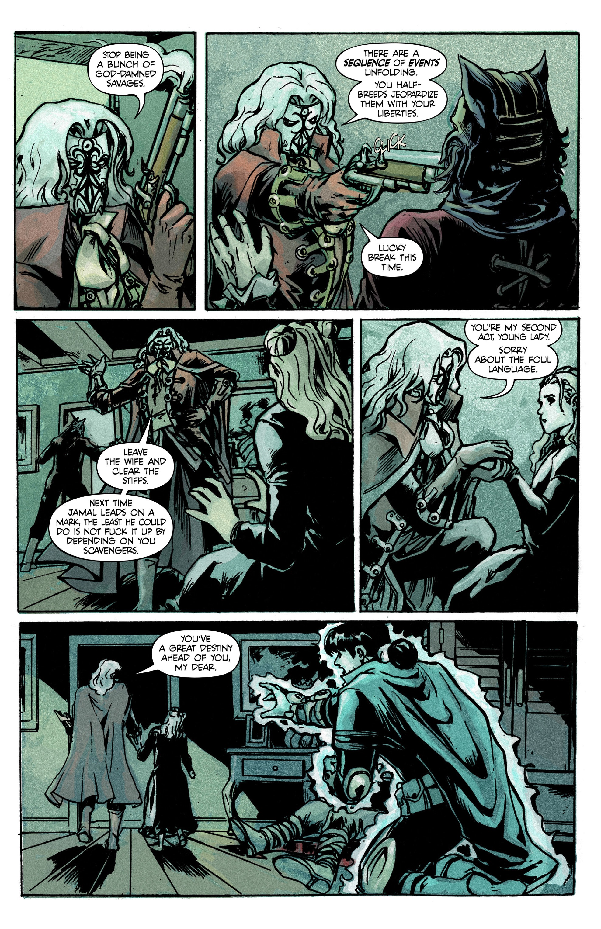 Read online Raven Nevermore comic -  Issue #4 - 12