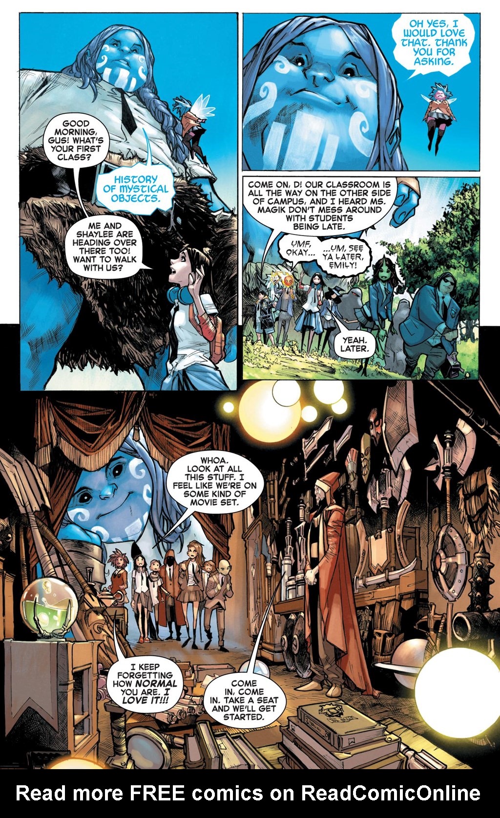 Read online Strange Academy comic -  Issue # _First Class Collection (Part 1) - 38