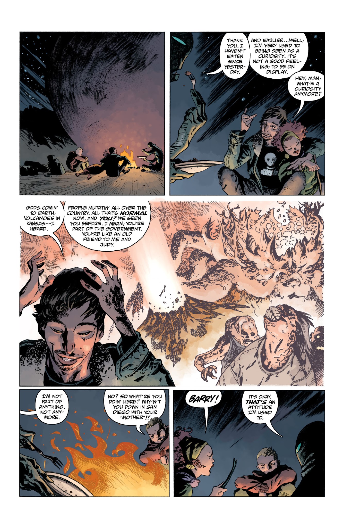 Read online Abe Sapien: Dark and Terrible and The New Race of Man comic -  Issue # TPB - 88