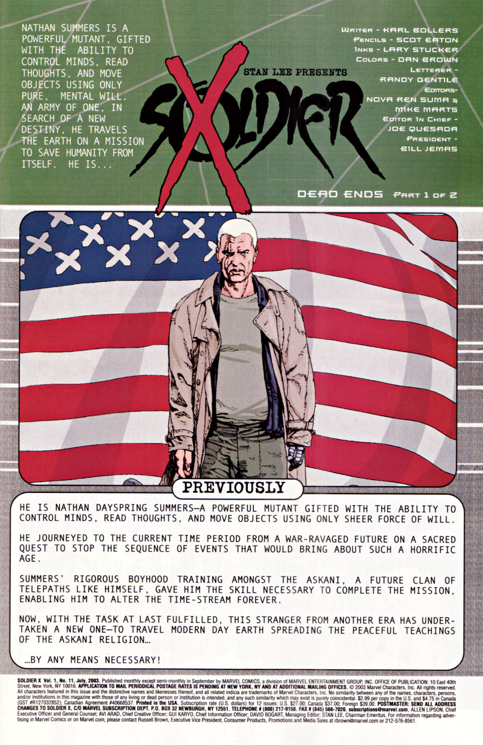 Read online Soldier X comic -  Issue #11 - 2
