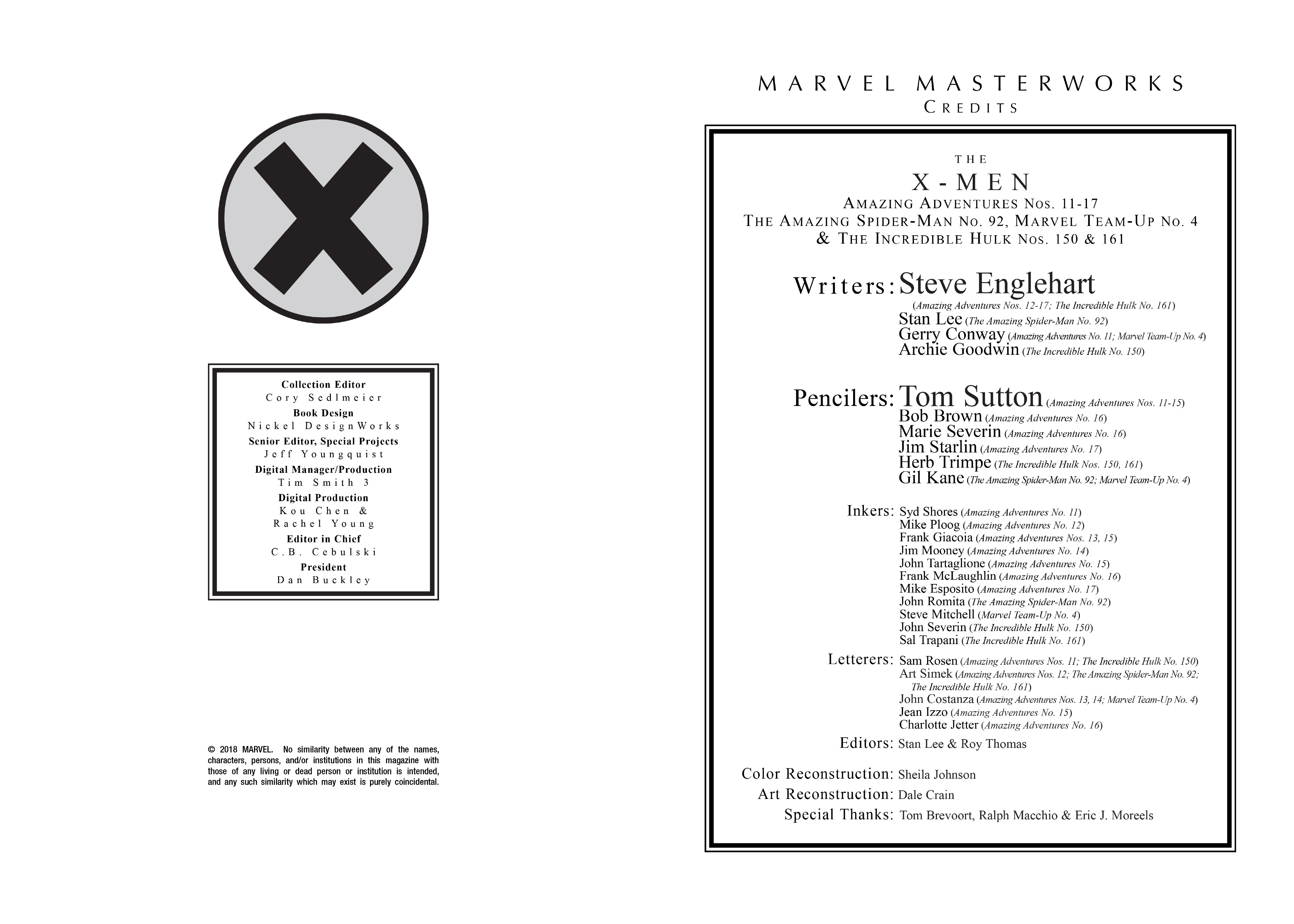 Read online Marvel Masterworks: The X-Men comic -  Issue # TPB 7 (Part 1) - 3