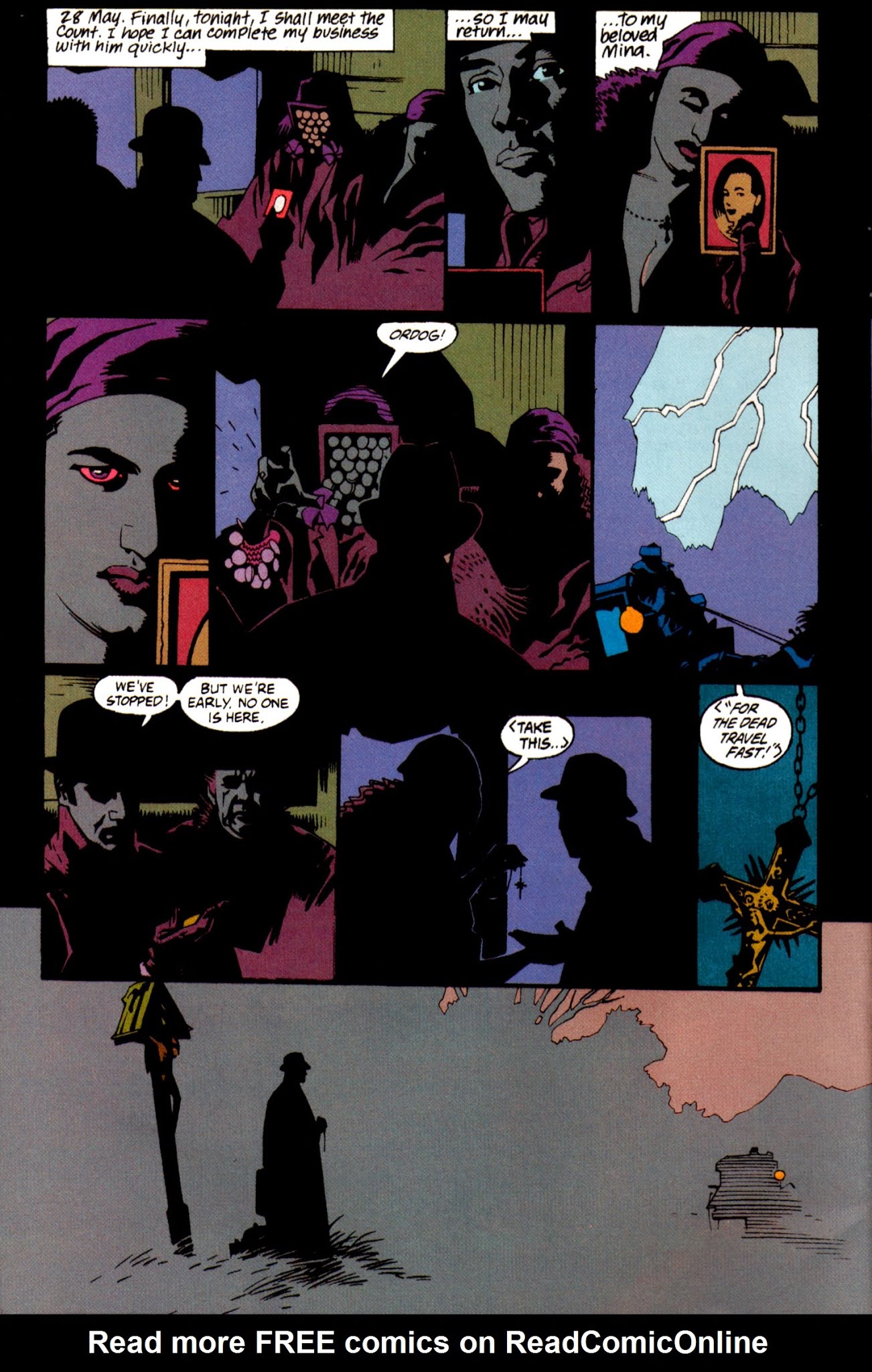Read online Bram Stoker's Dracula comic -  Issue #1 - 10