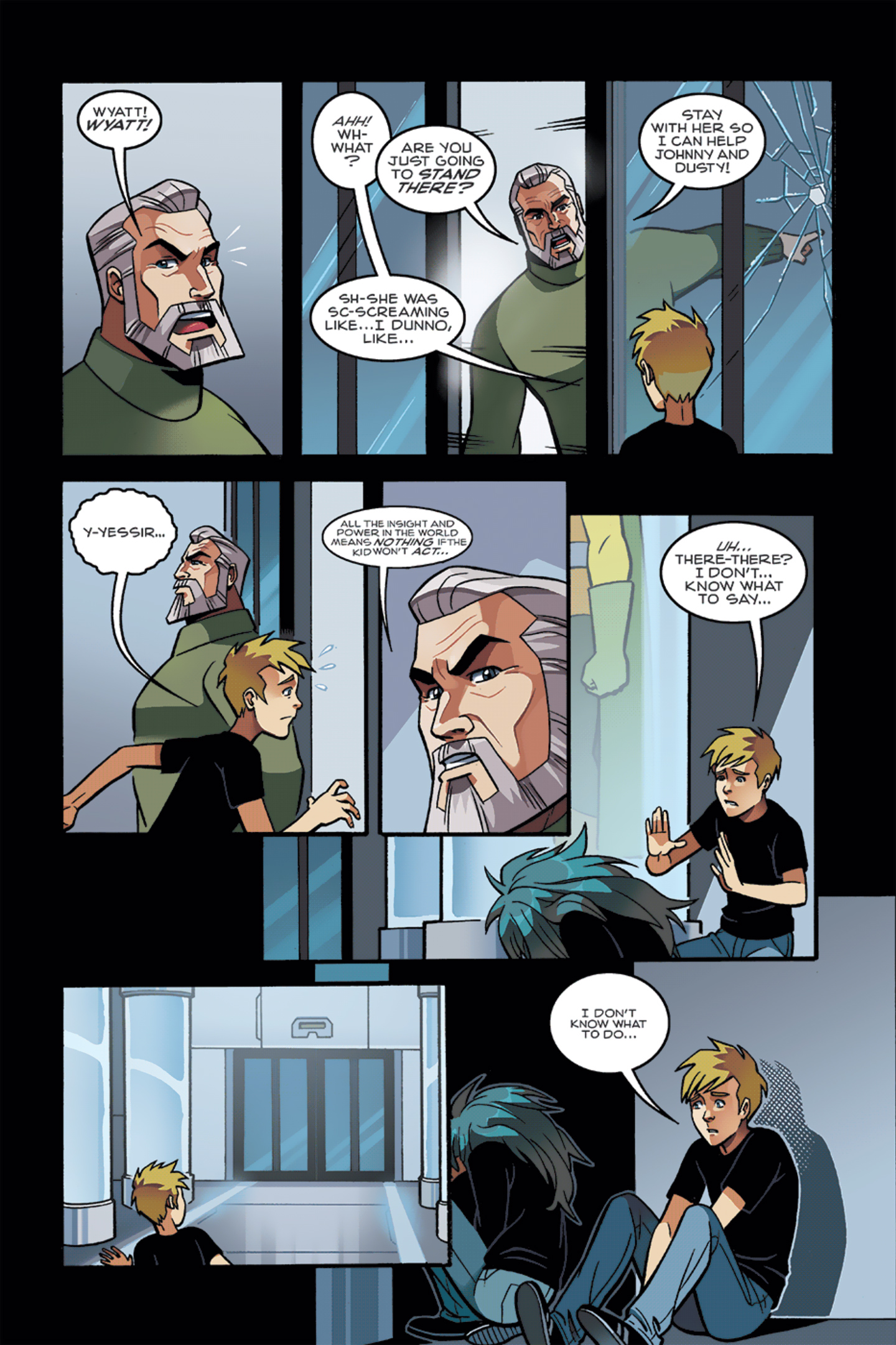 Read online New Crusaders: Rise Of The Heroes comic -  Issue #3 - Act III - 5
