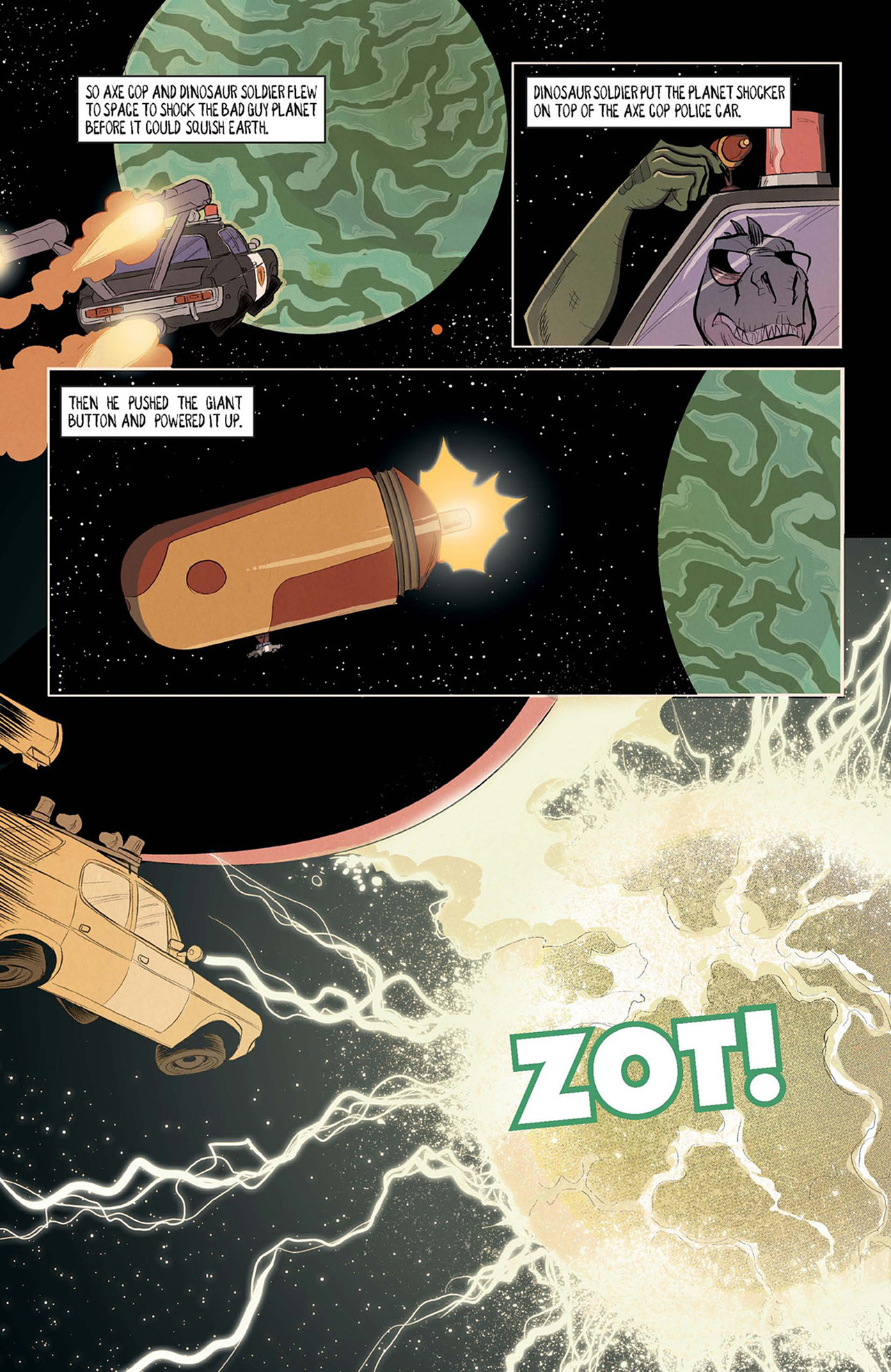 Read online Axe Cop comic -  Issue # TPB 2 - 16