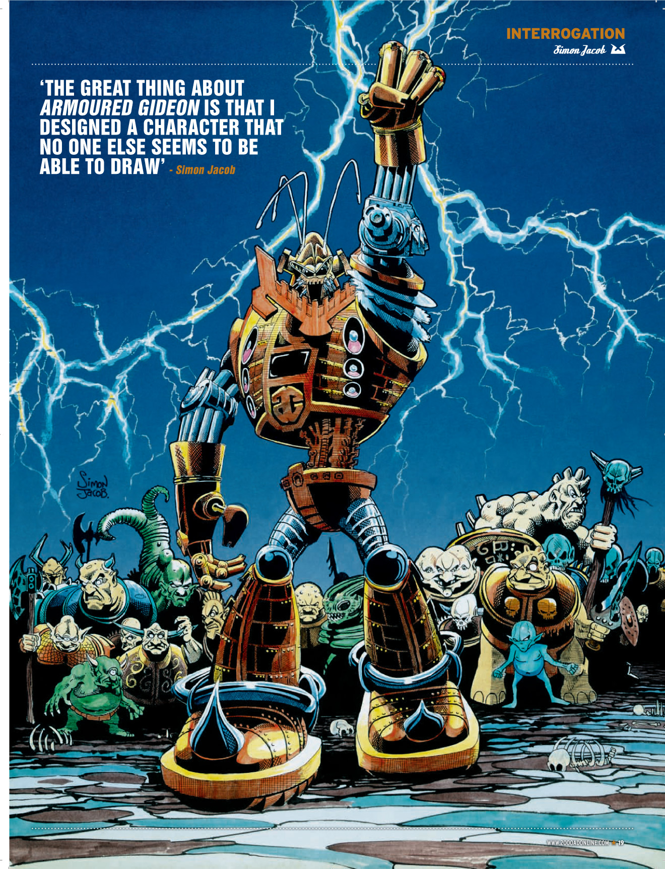 Read online Judge Dredd Megazine (Vol. 5) comic -  Issue #319 - 19