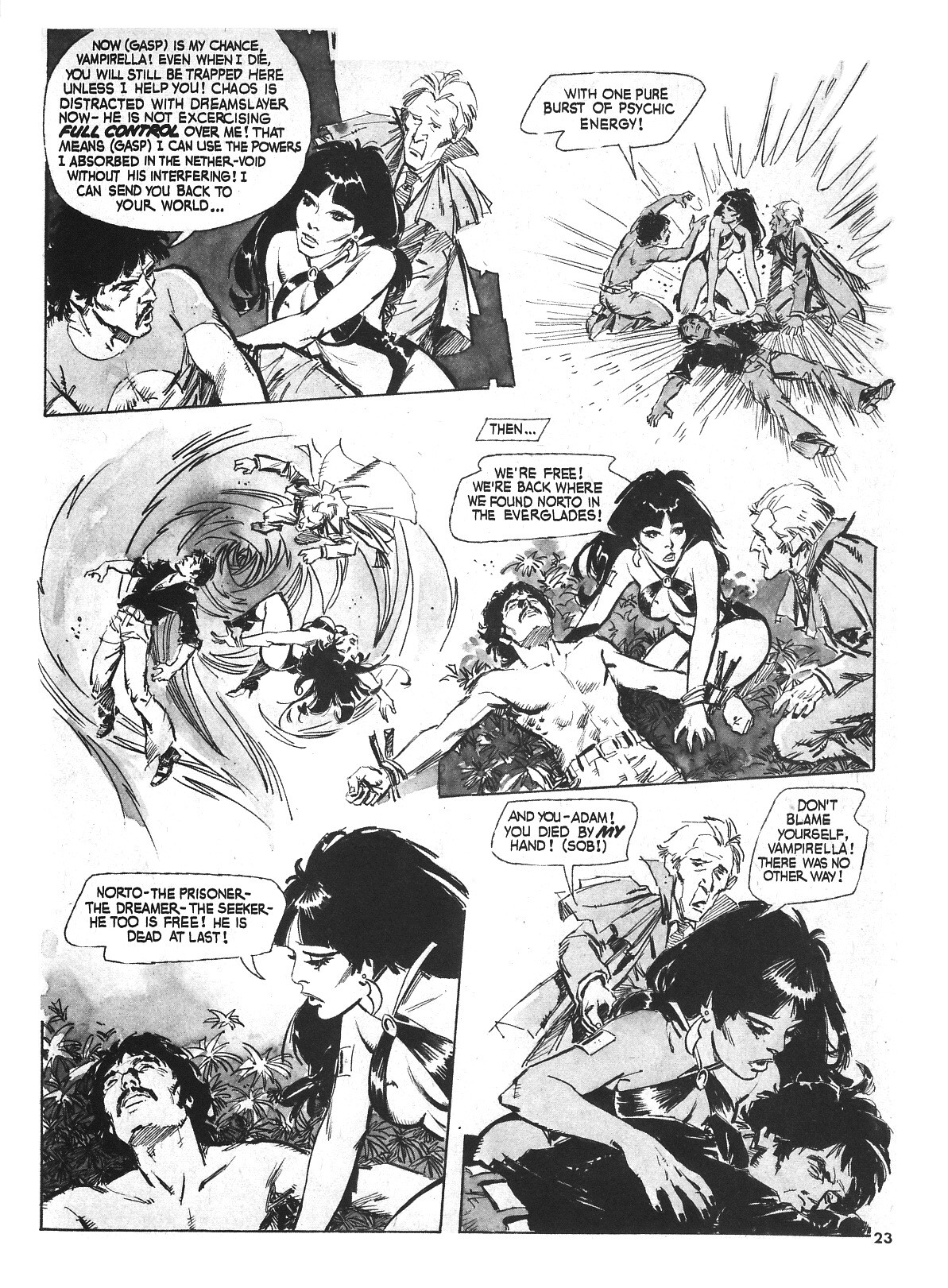Read online Vampirella (1969) comic -  Issue #17 - 23