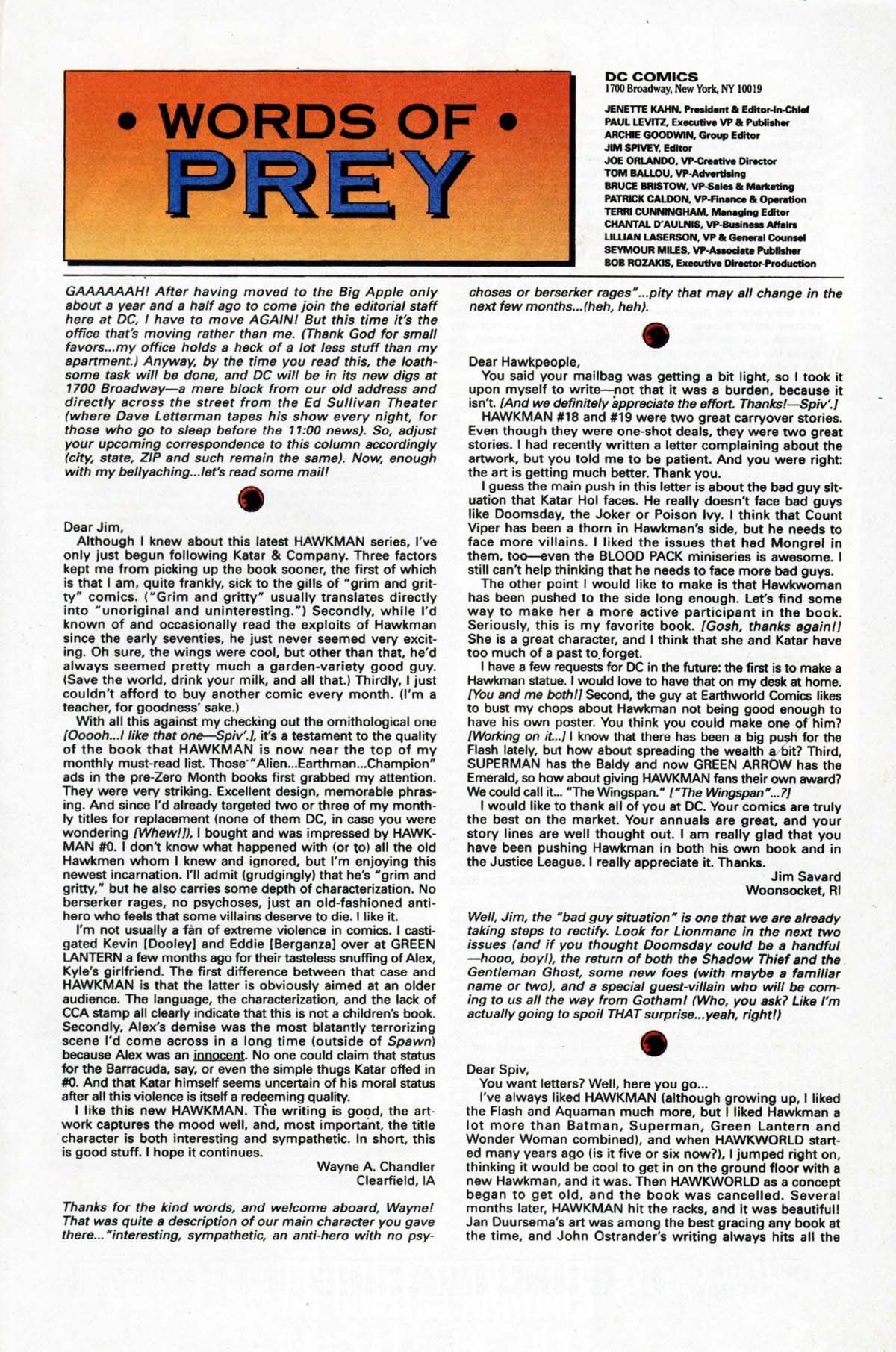 Read online Hawkman (1993) comic -  Issue #23 - 24