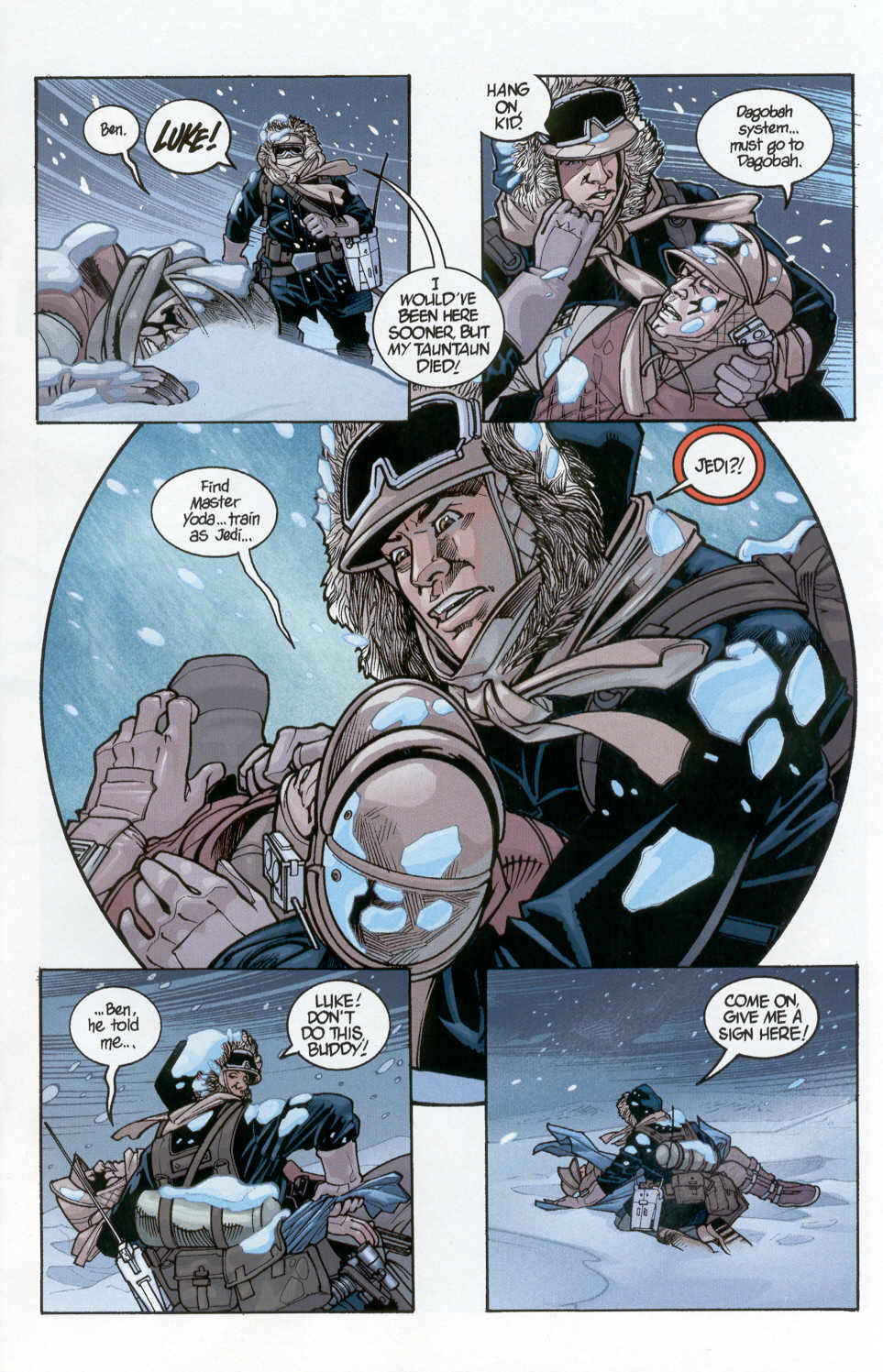 Read online Star Wars: Infinities - The Empire Strikes Back comic -  Issue #1 - 10