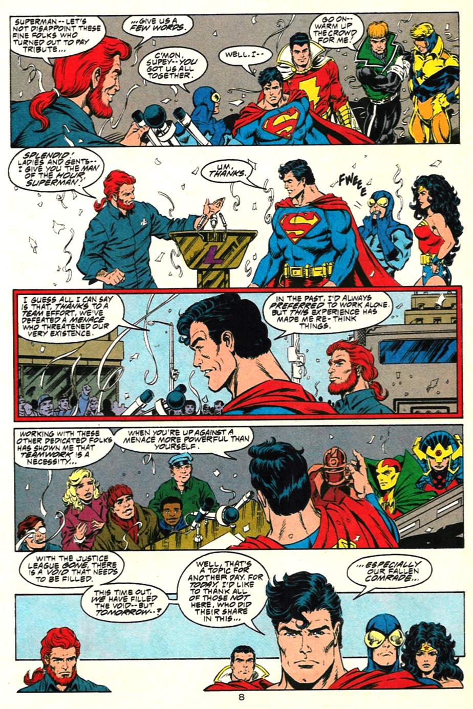 Read online Adventures of Superman (1987) comic -  Issue #489 - 9