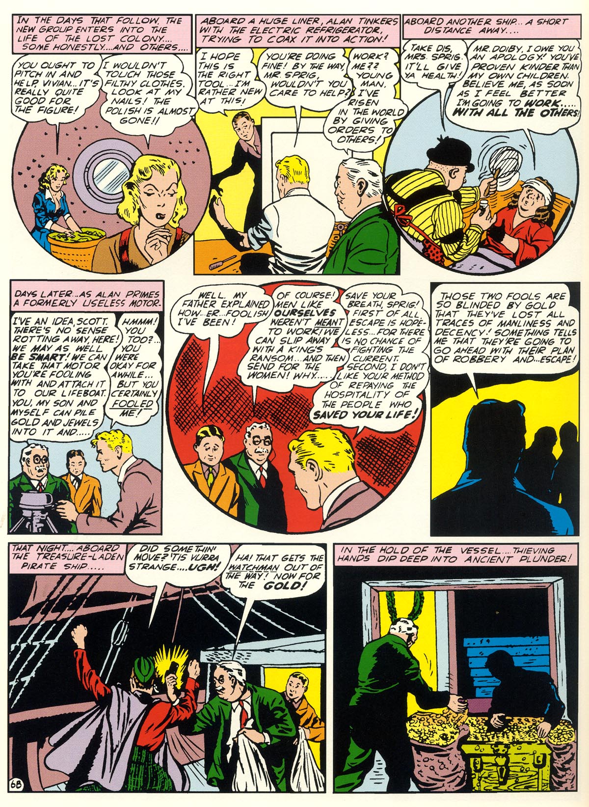 Read online Green Lantern (1941) comic -  Issue #3 - 20