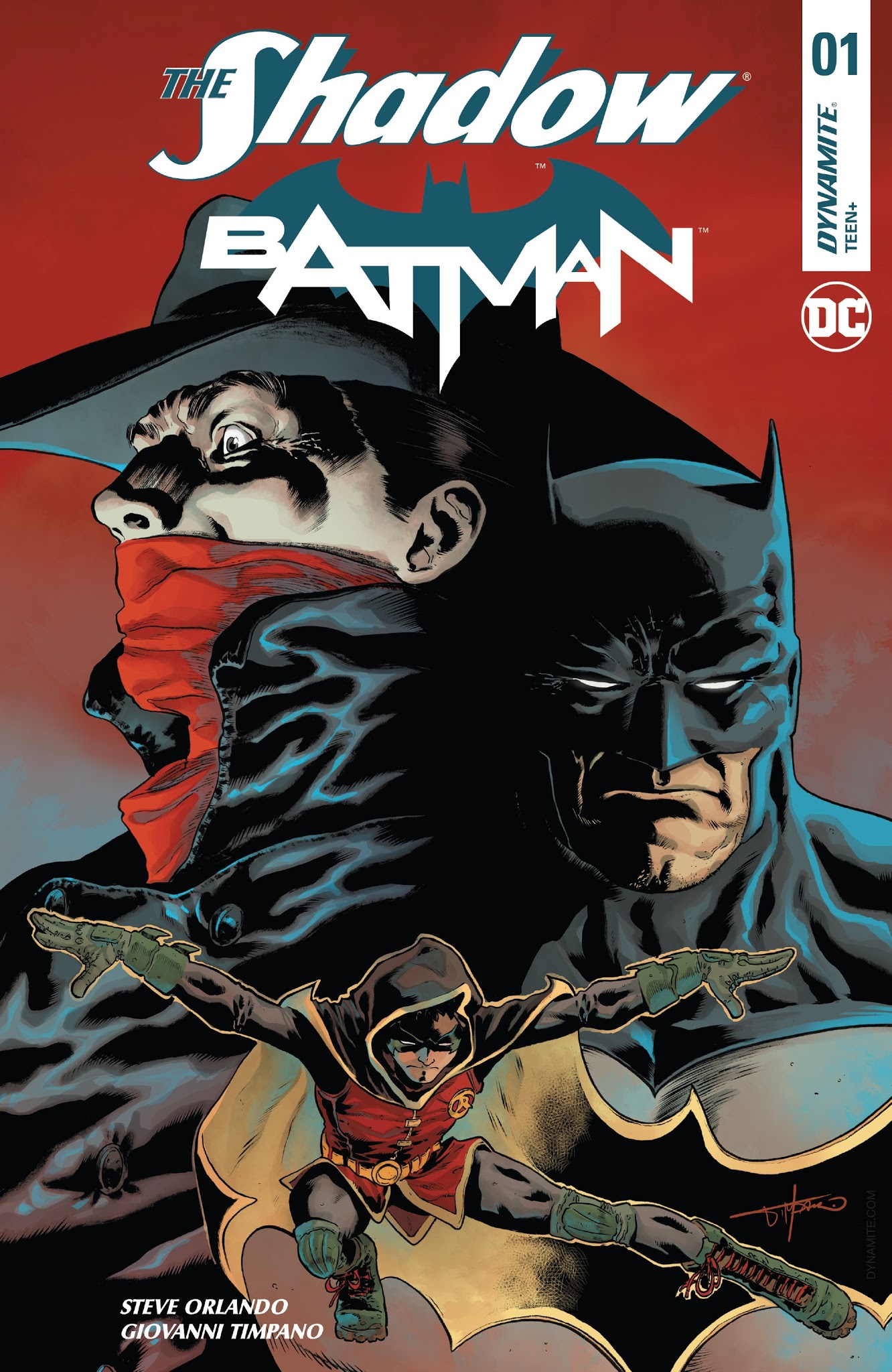 Read online The Shadow/Batman comic -  Issue #1 - 33