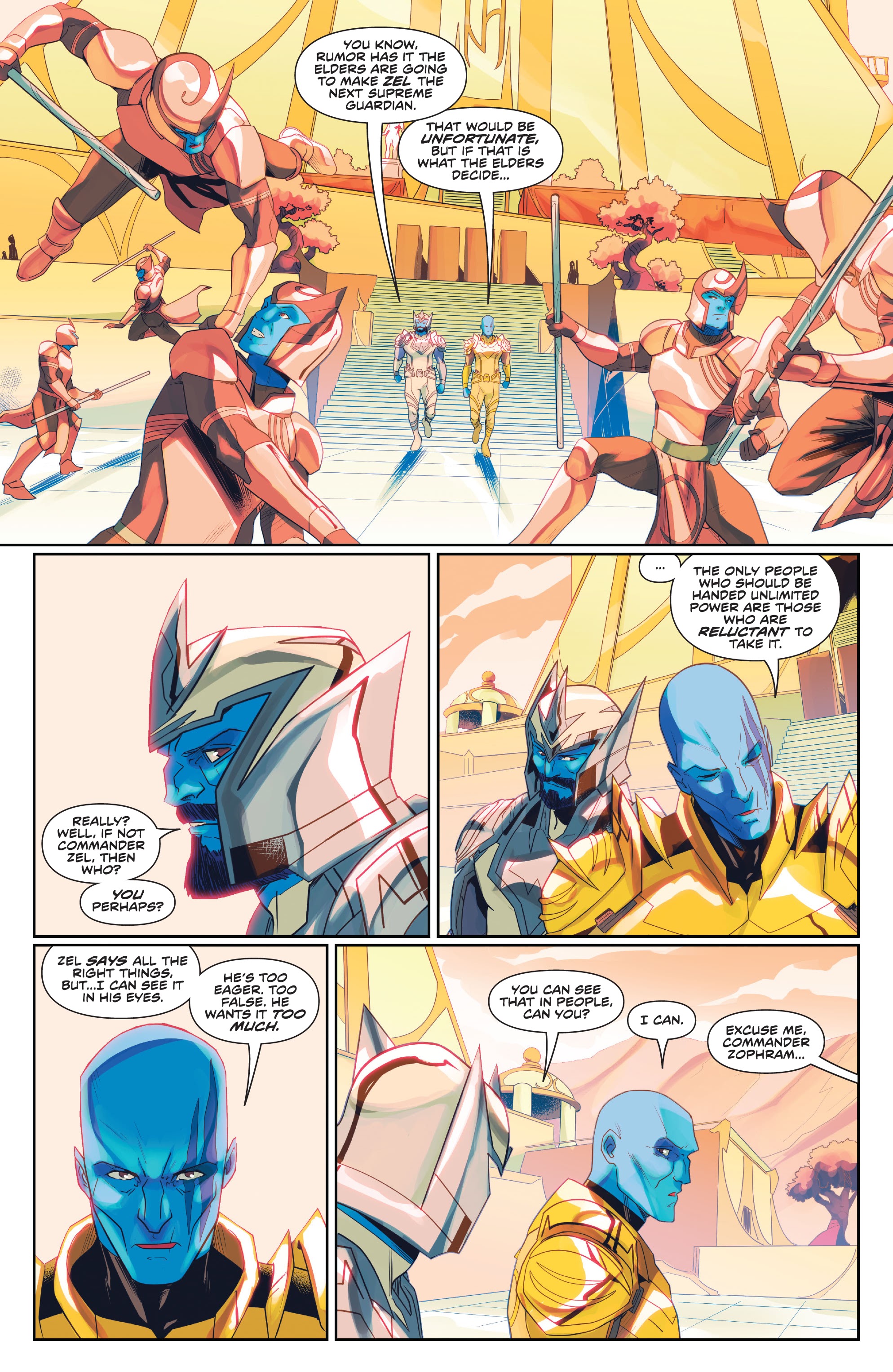 Read online Mighty Morphin comic -  Issue #16 - 4