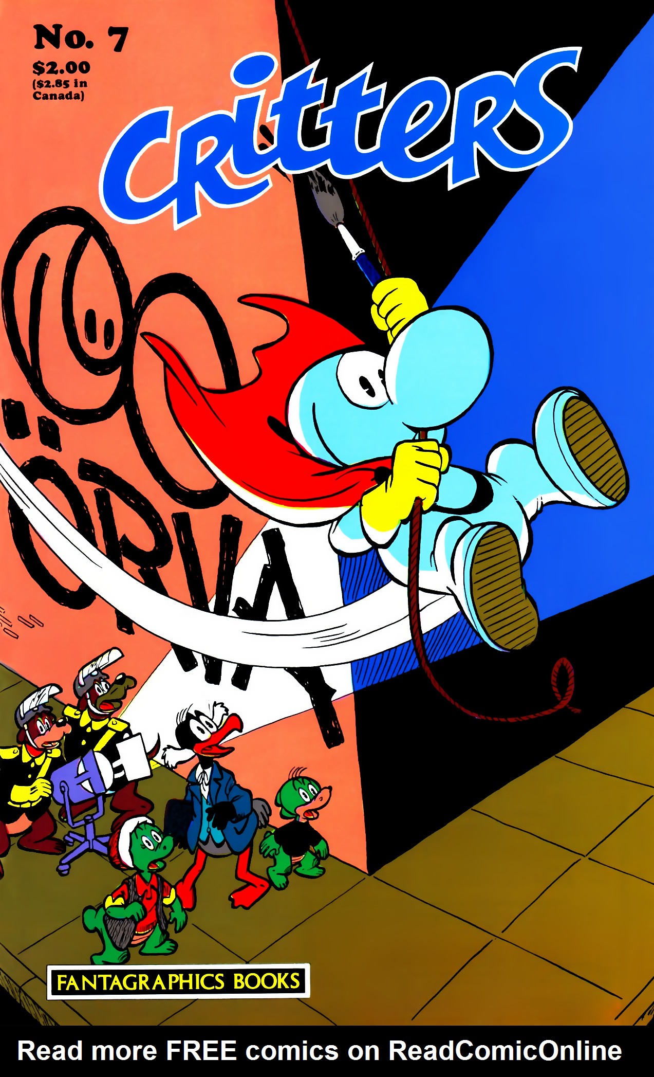 Read online Critters comic -  Issue #7 - 1