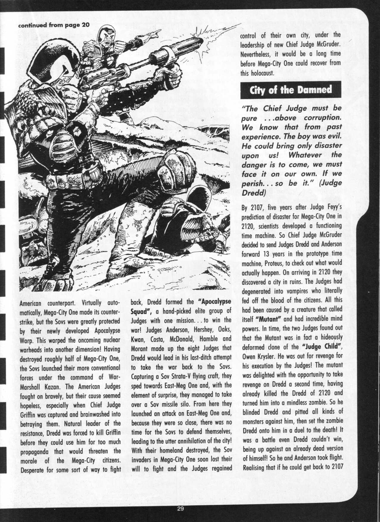 Read online Judge Dredd Mega-Special comic -  Issue #2 - 31