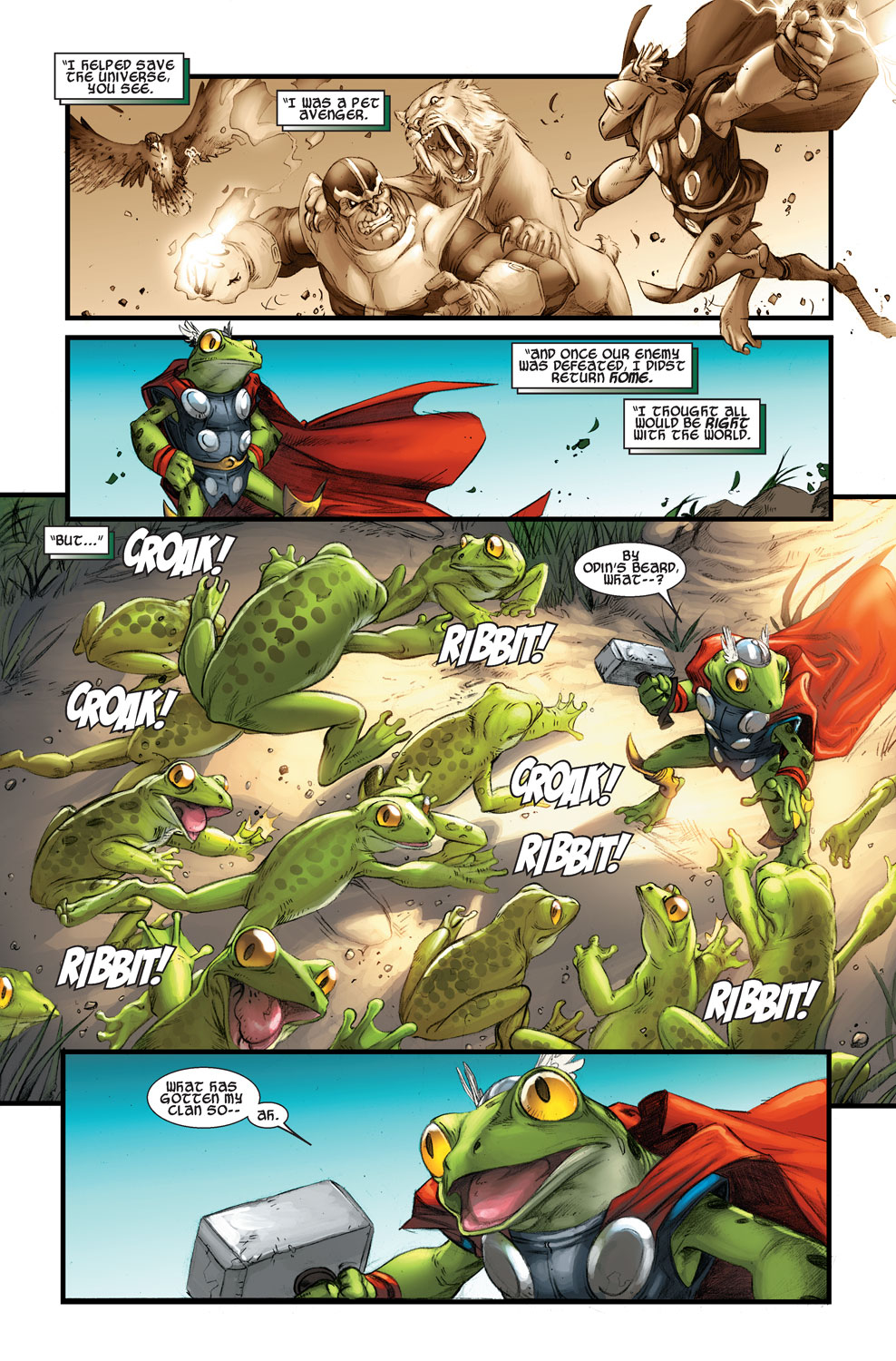 Read online Tails of the Pet Avengers comic -  Issue #1 - 3