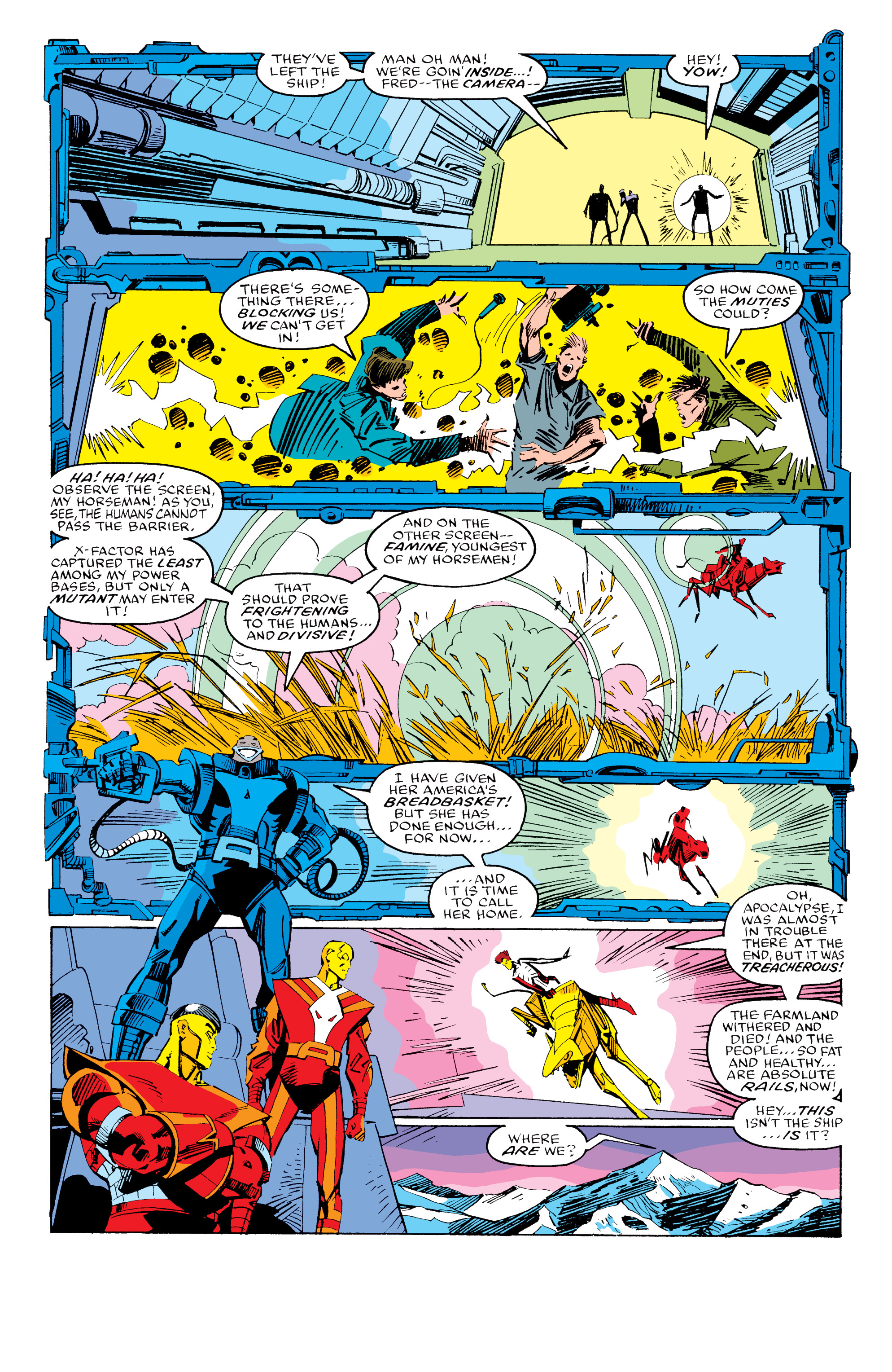 Read online X-Men Milestones: Fall of the Mutants comic -  Issue # TPB (Part 3) - 49