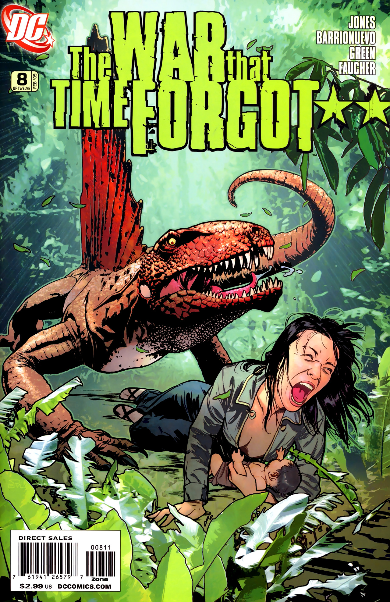 Read online The War That Time Forgot comic -  Issue #8 - 1