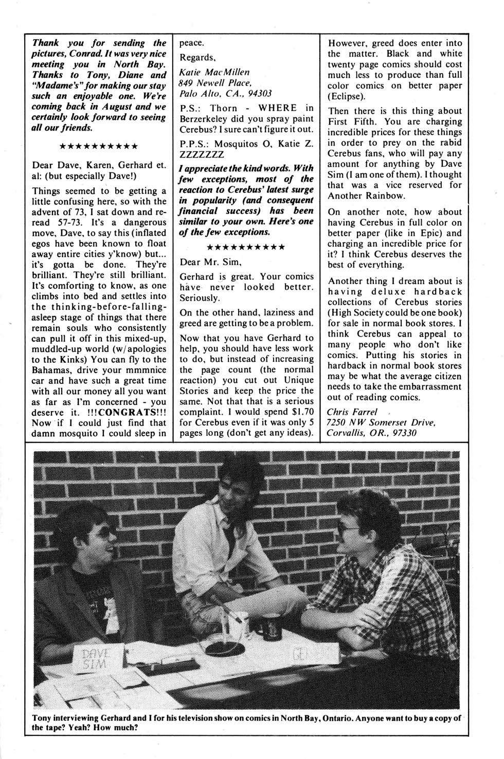 Read online Cerebus comic -  Issue #75 - 25