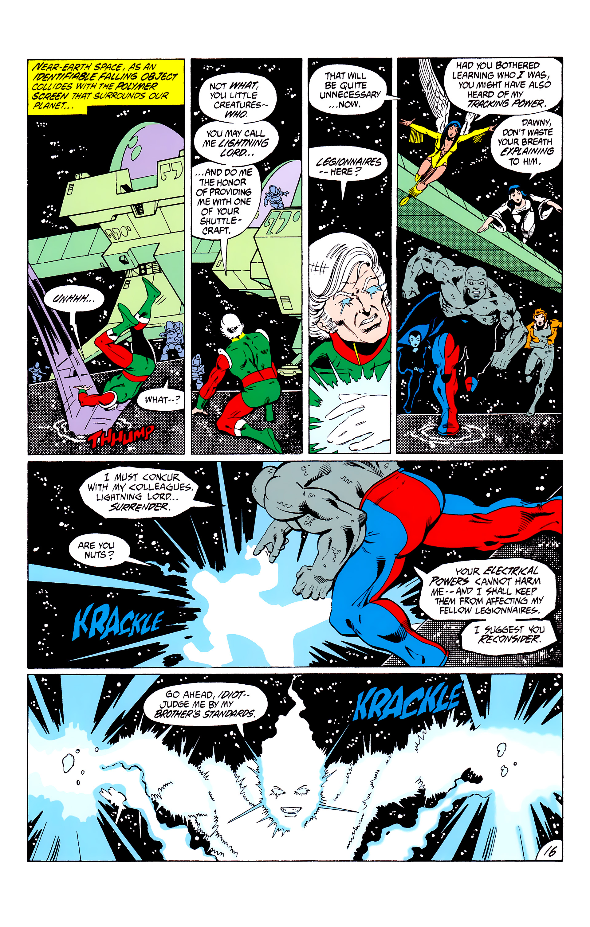 Read online Legion of Super-Heroes (1980) comic -  Issue #302 - 17