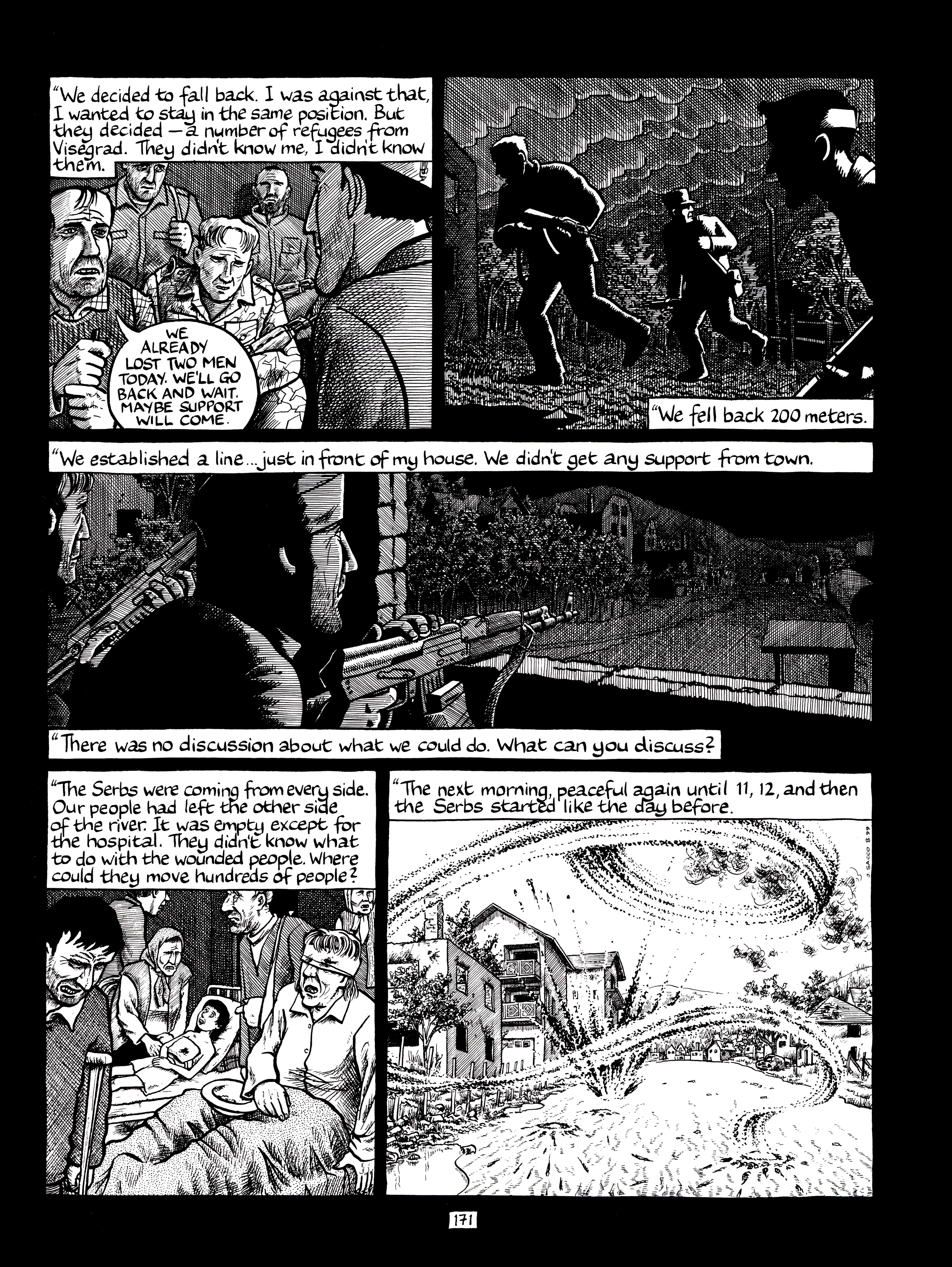 Read online Safe Area Goražde comic -  Issue # TPB (Part 3) - 12