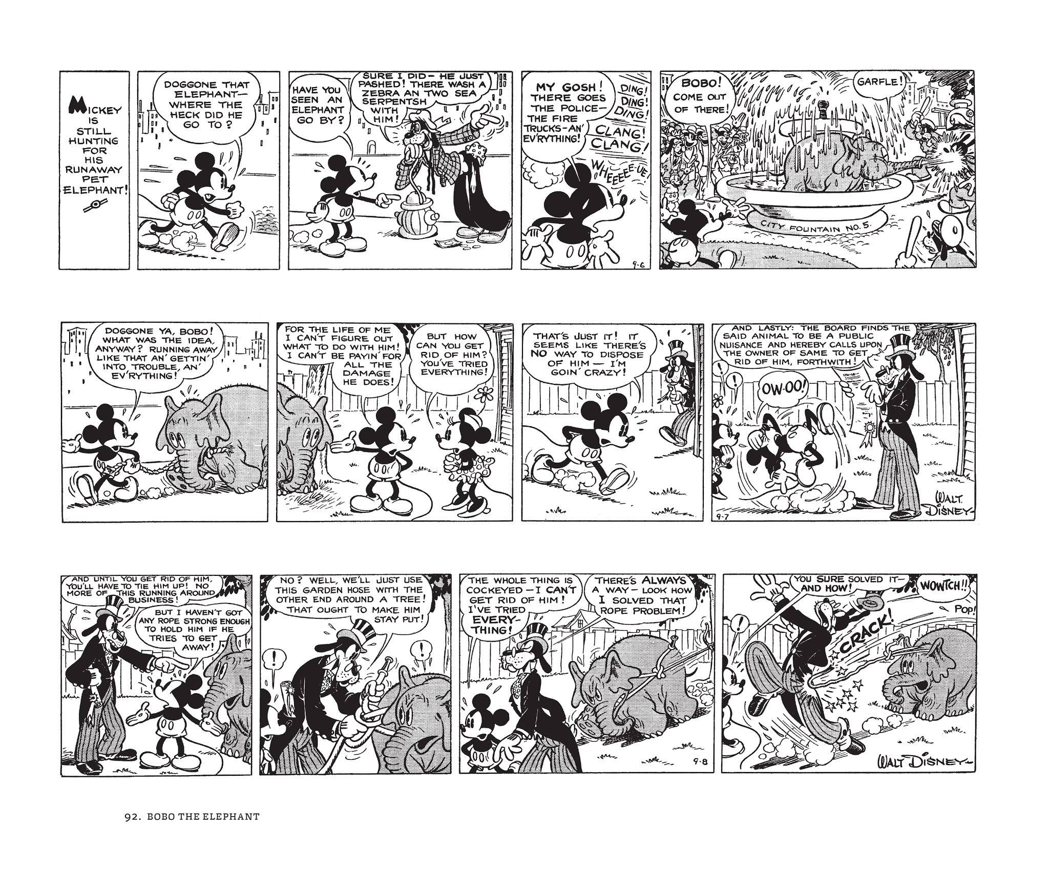 Read online Walt Disney's Mickey Mouse by Floyd Gottfredson comic -  Issue # TPB 3 (Part 1) - 92