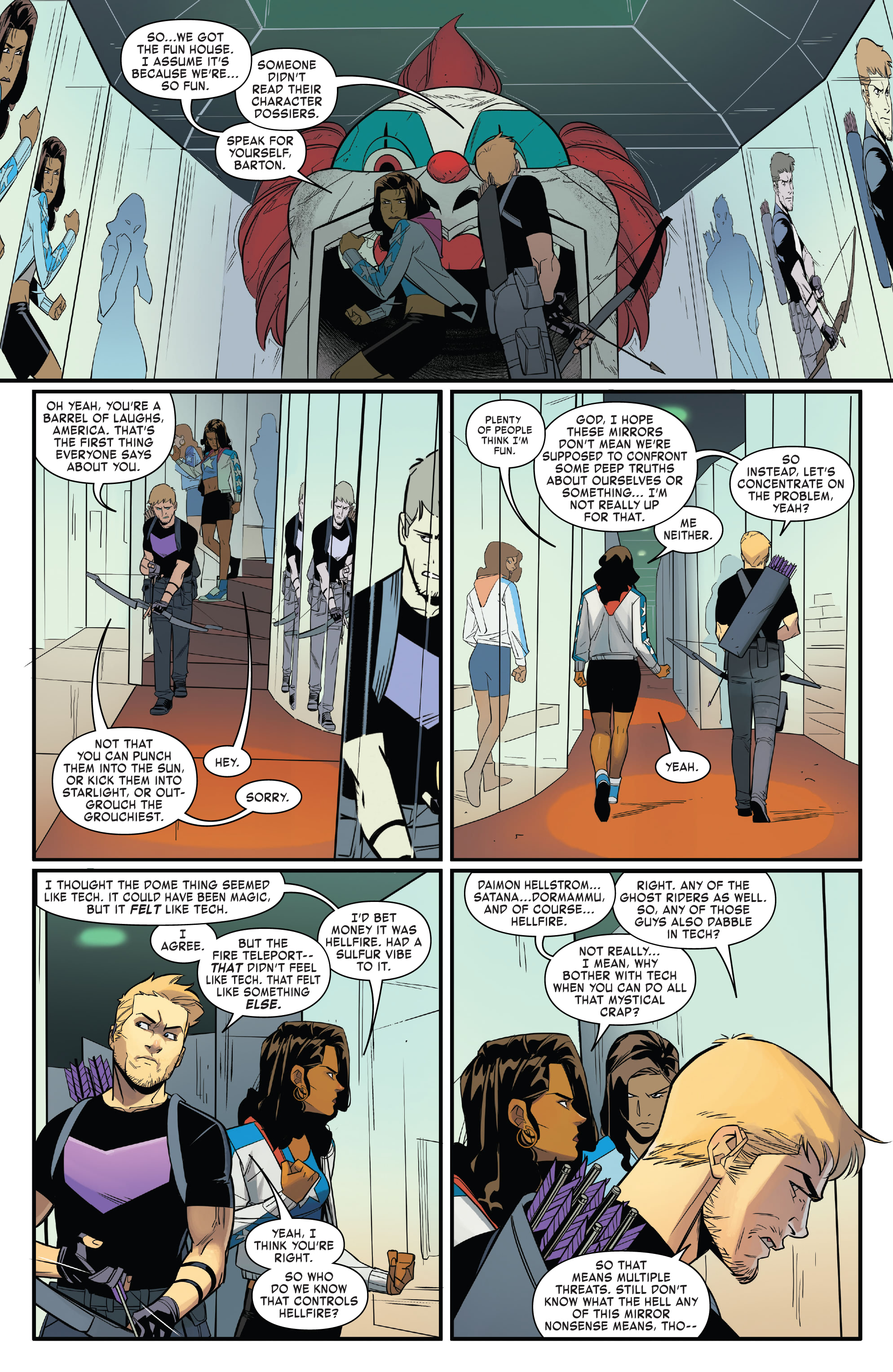 Read online Hawkeye: Team Spirit comic -  Issue # TPB (Part 1) - 18