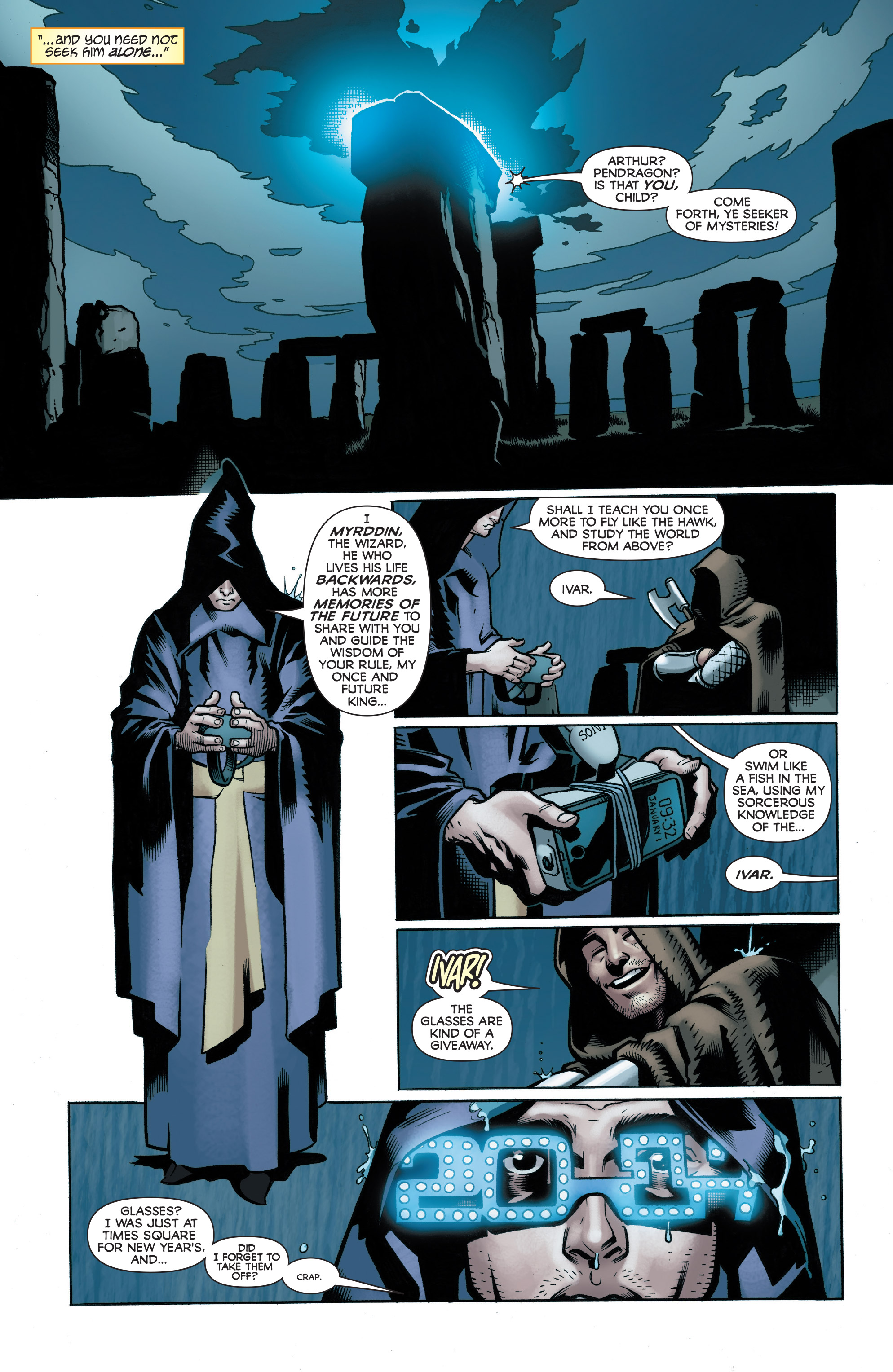 Read online Immortal Brothers: The Tale of the Green Knight comic -  Issue # Full - 11