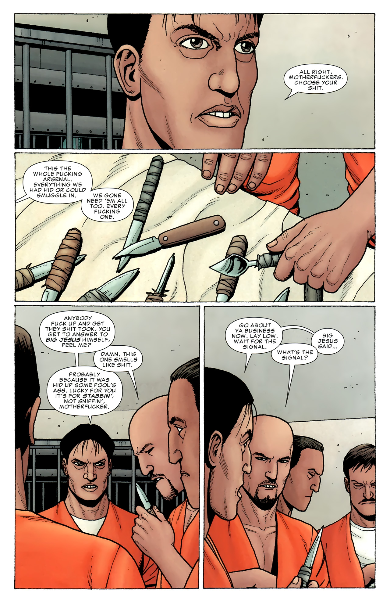 Read online PunisherMAX comic -  Issue #14 - 12