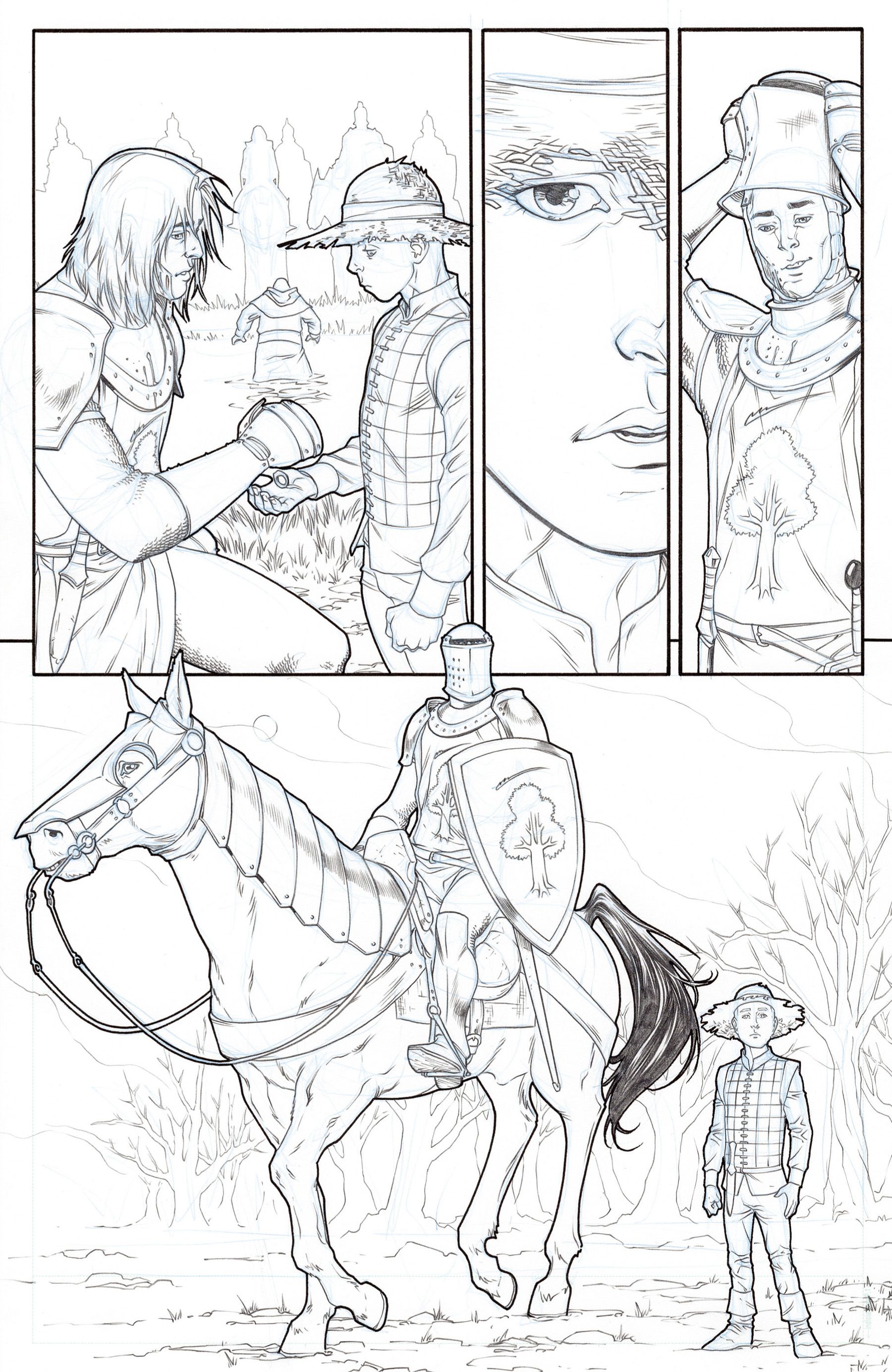 Read online The Sworn Sword: The Graphic Novel comic -  Issue # Full - 167