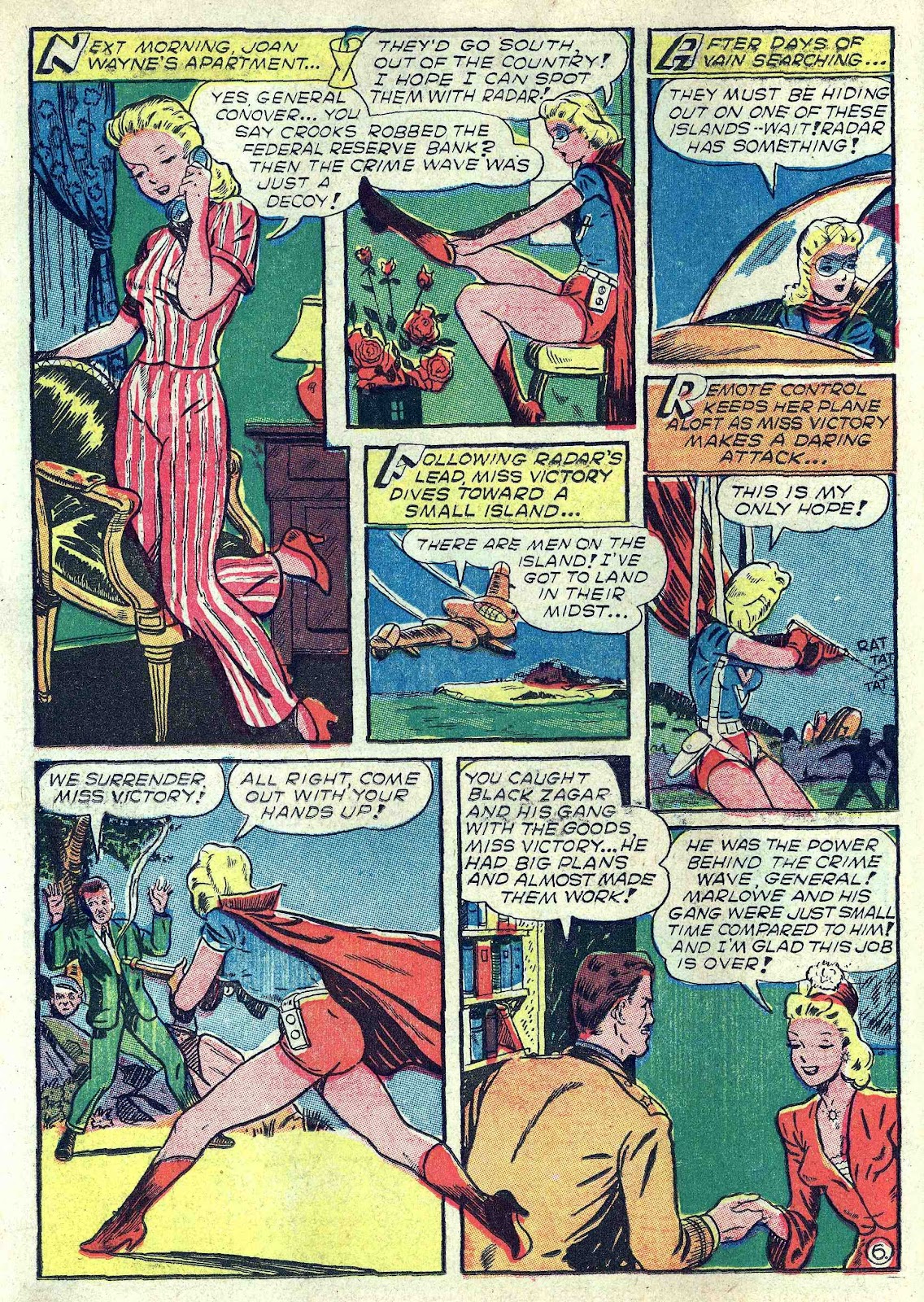 Captain Aero Comics issue 26 - Page 24