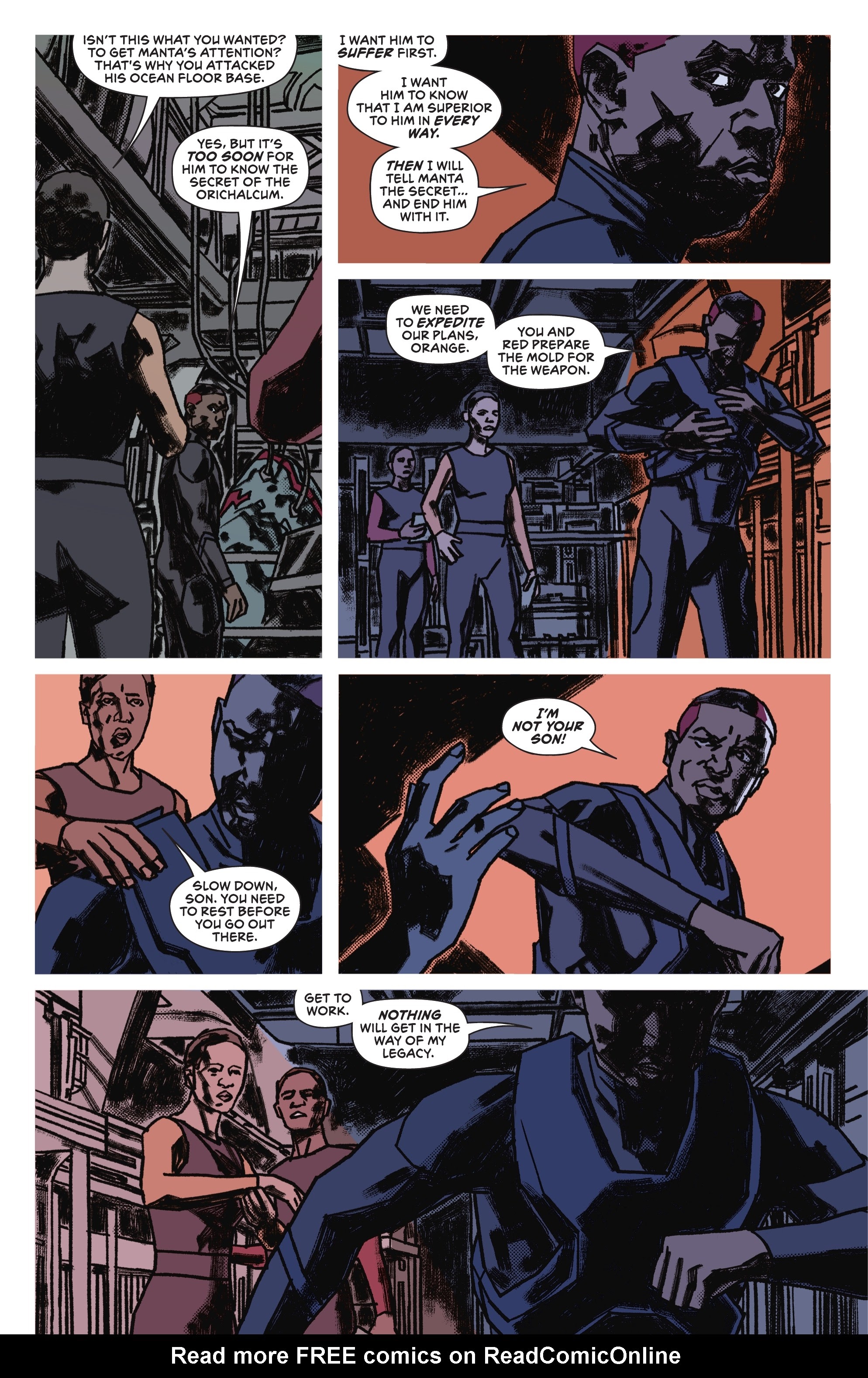 Read online Black Manta comic -  Issue #3 - 4