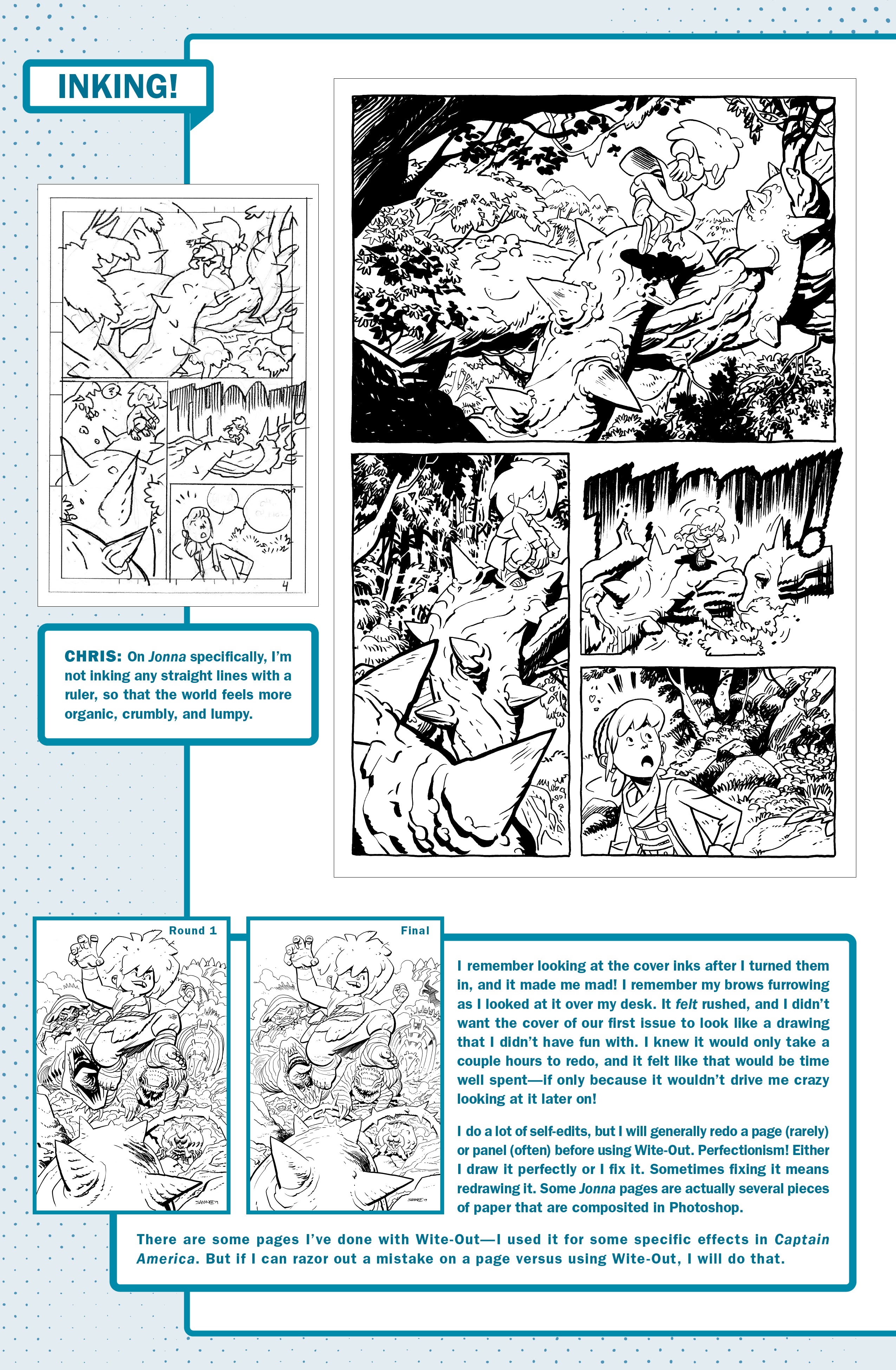 Read online Jonna and the Unpossible Monsters comic -  Issue # _Drawing Board Edition - 28