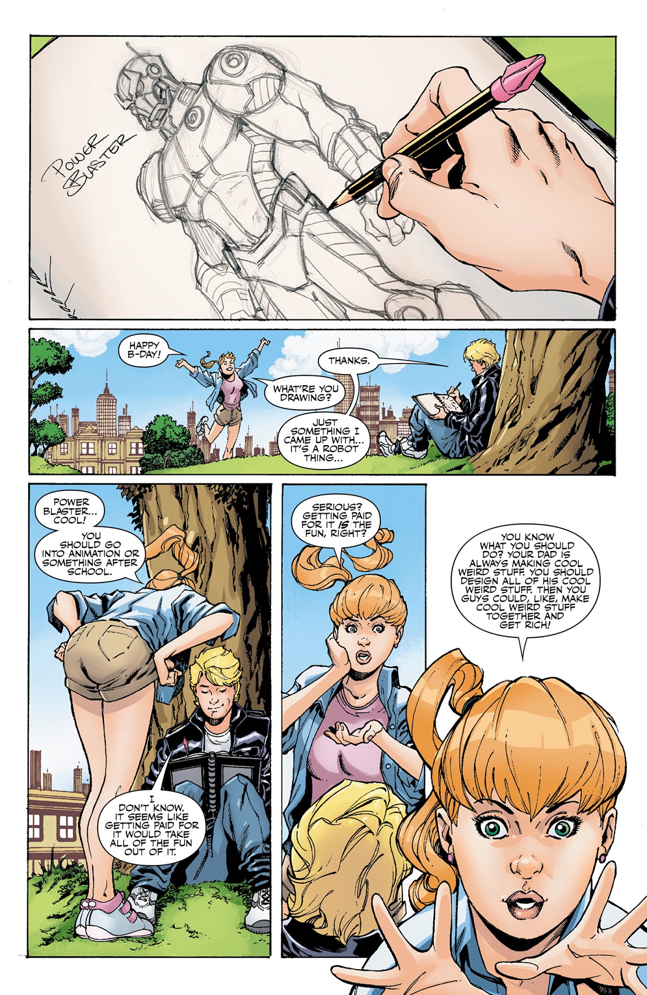 Read online Power Cubed comic -  Issue #1 - 11