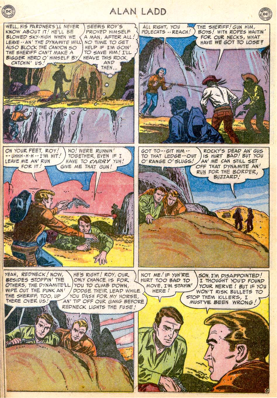 Read online Adventures of Alan Ladd comic -  Issue #9 - 22