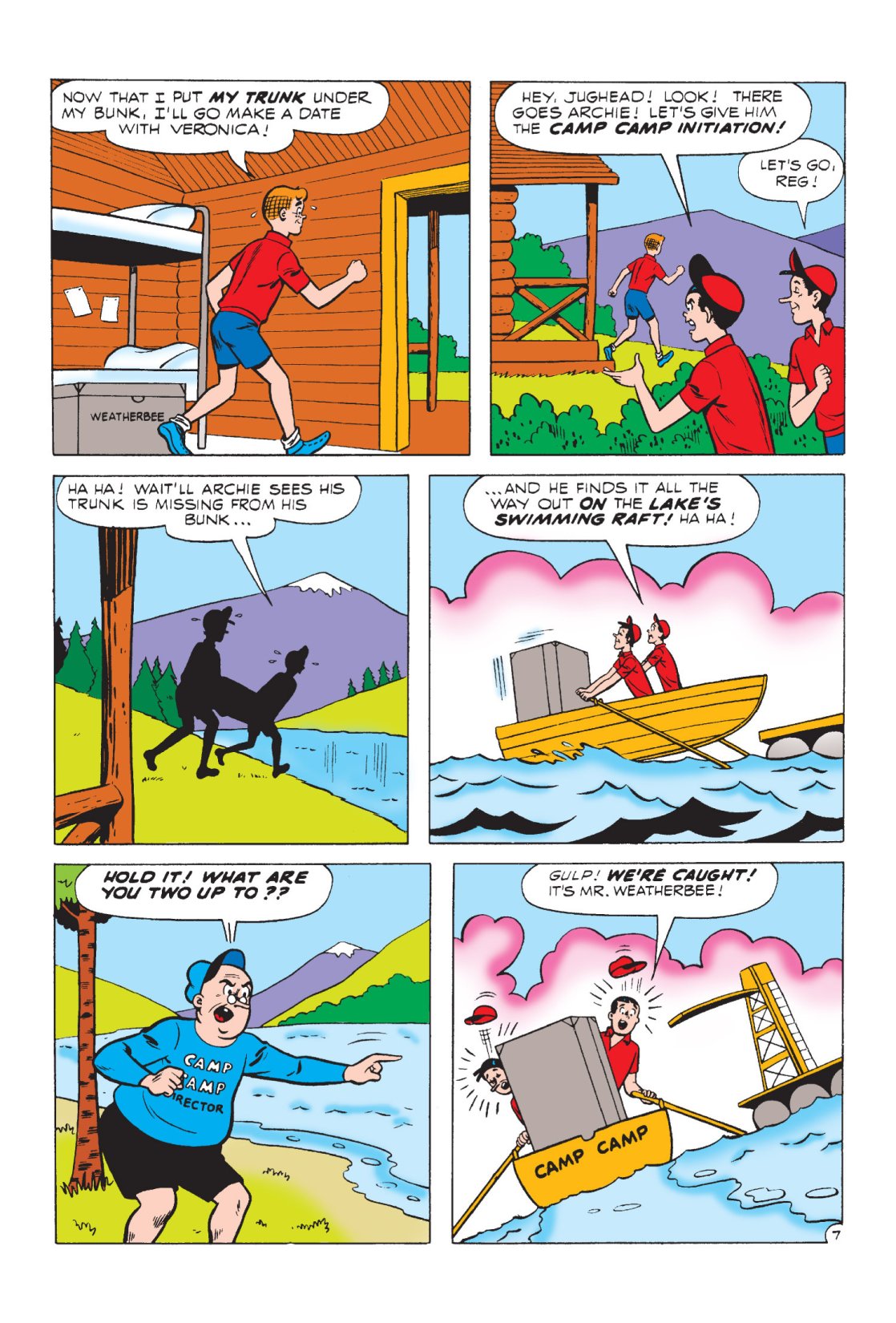 Read online Archie's Camp Tales comic -  Issue # TPB - 11