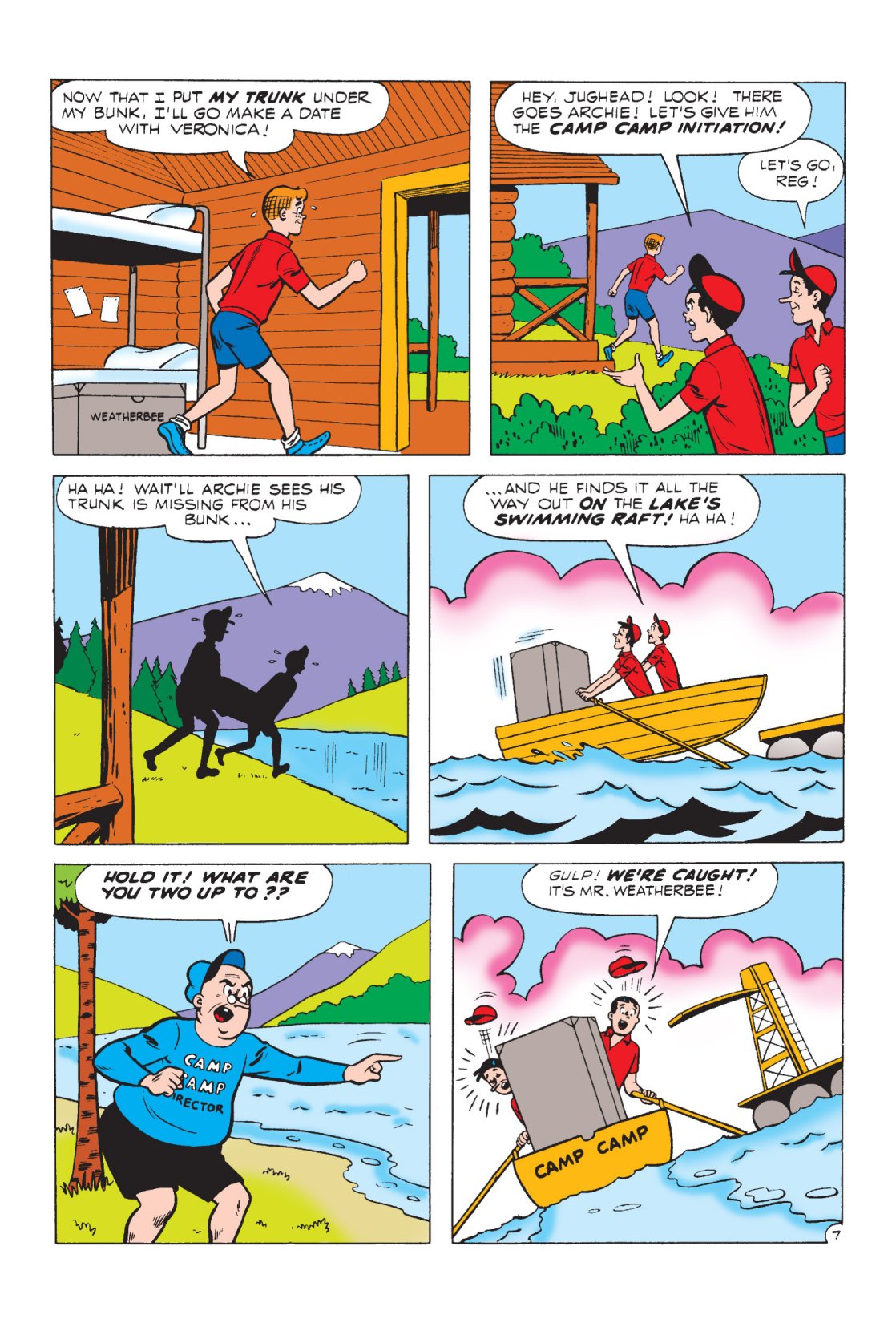 Read online Archie's Camp Tales comic -  Issue # TPB - 11