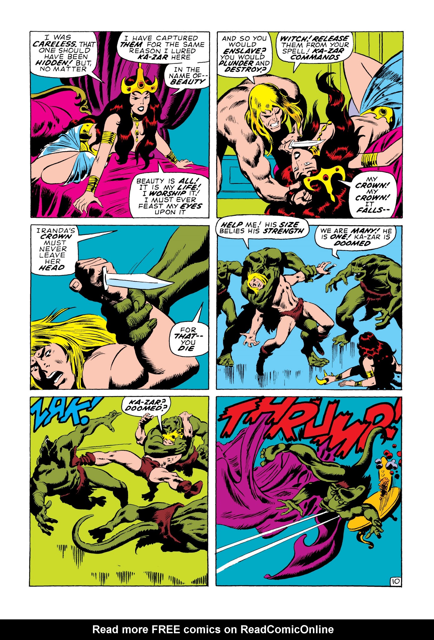 Read online Marvel Masterworks: Ka-Zar comic -  Issue # TPB 1 (Part 2) - 39