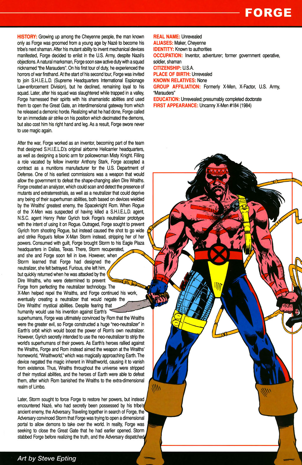 Read online All-New Official Handbook of the Marvel Universe A to Z comic -  Issue #4 - 43